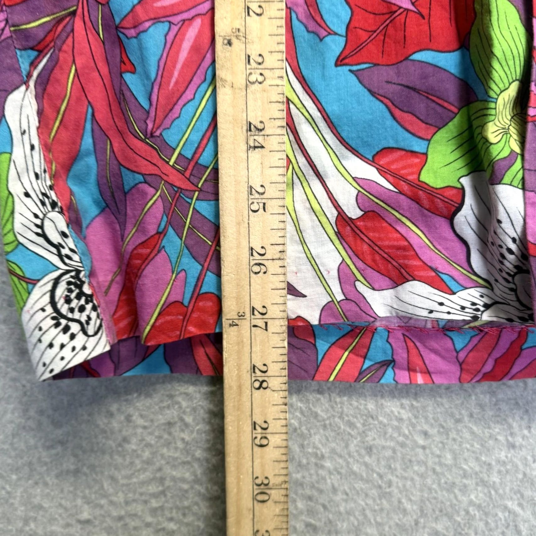 Hilo Hattie VINTAGE Hilo Hattie Shirt Button-Up Camp Hawaiian Floral Pink Short Sleeve Small Mens S Size US S / EU 44-46 / 1 - 5 Thumbnail
