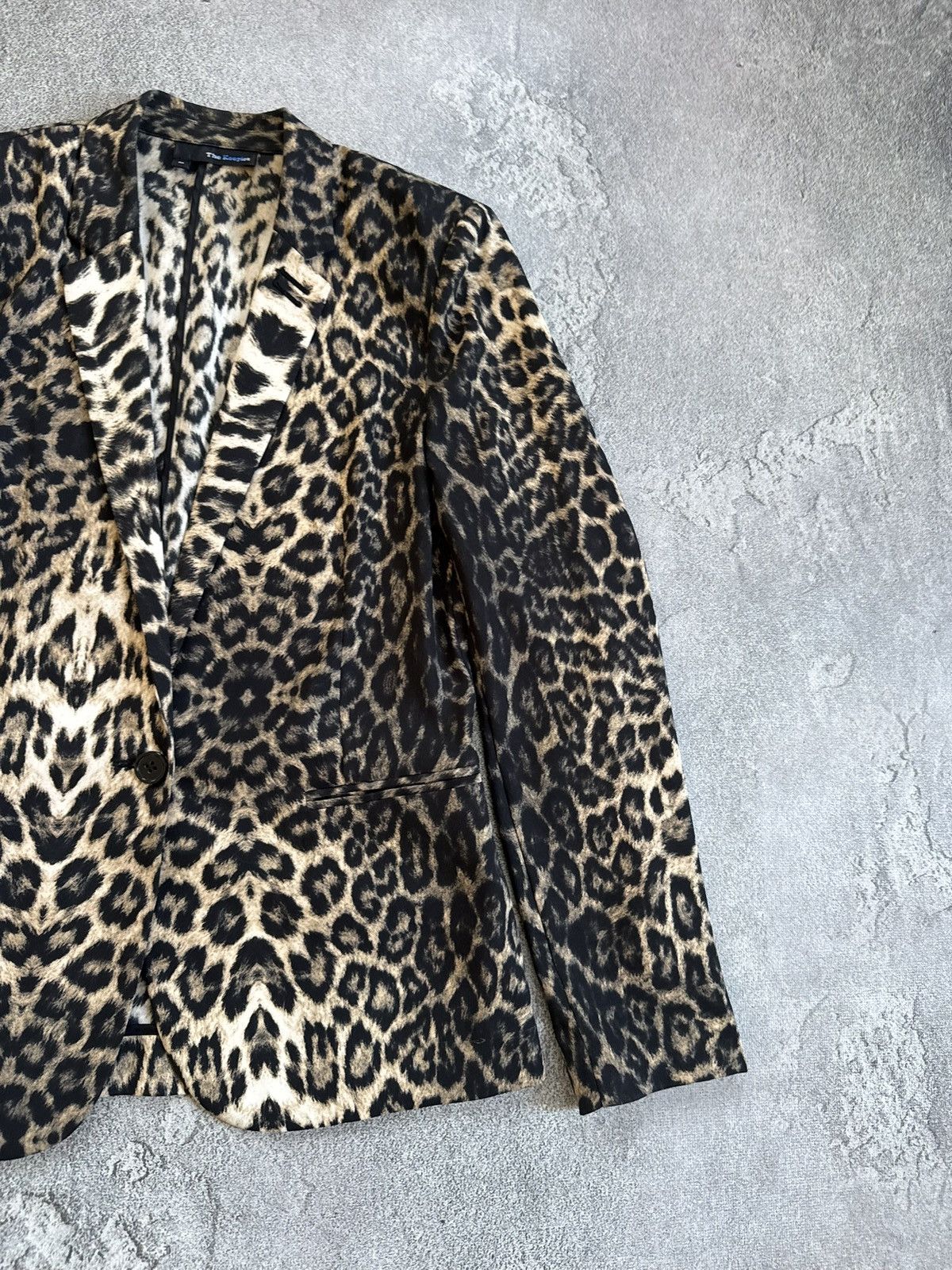 The Kooples The Kooples M/size leopard 🐆 printed blazer jacket luxury Size M / US 6-8 / IT 42-44 - 11 Thumbnail