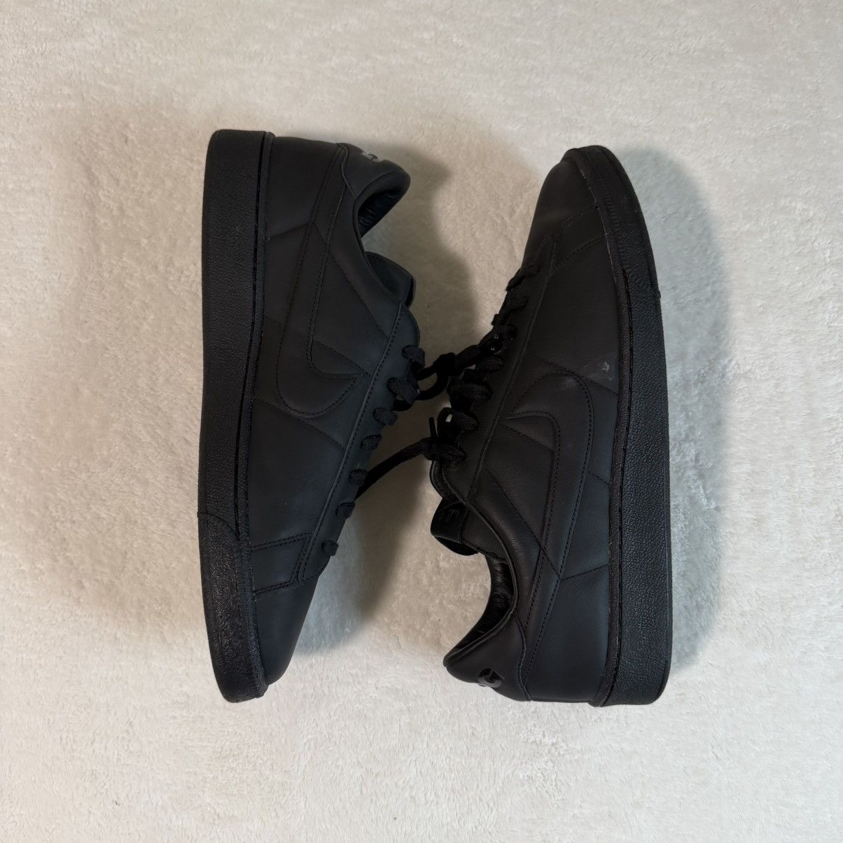 Comme des Garcons × Nike BLACK Comme des Garçons x Nike Tennis Classic Sneakers Size US 14 / EU 47 - 5 Thumbnail