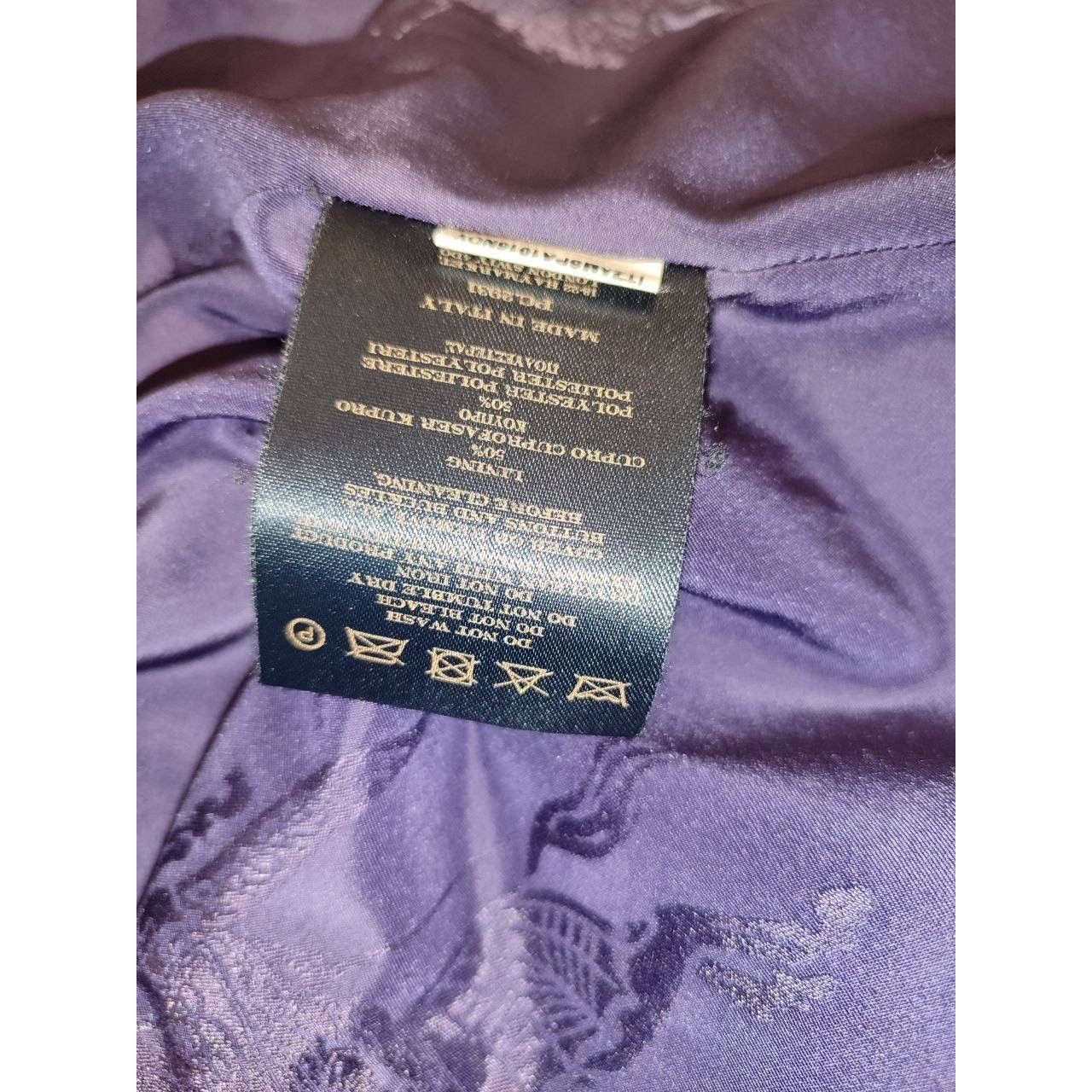 Burberry Burberry Purple Double-Breasted Coat IT42 M Size M / US 6-8 / IT 42-44 - 6 Thumbnail