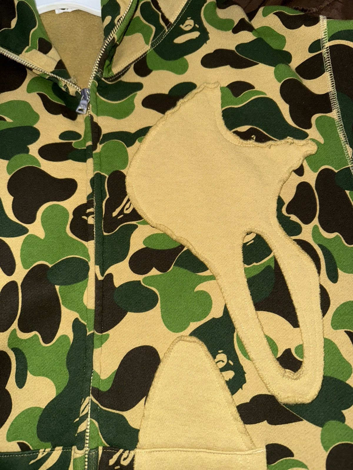 Bape BAPE ABC CAMO PATCHWORK HOODIE Size US XXL / EU 58 / 5 - 4 Thumbnail