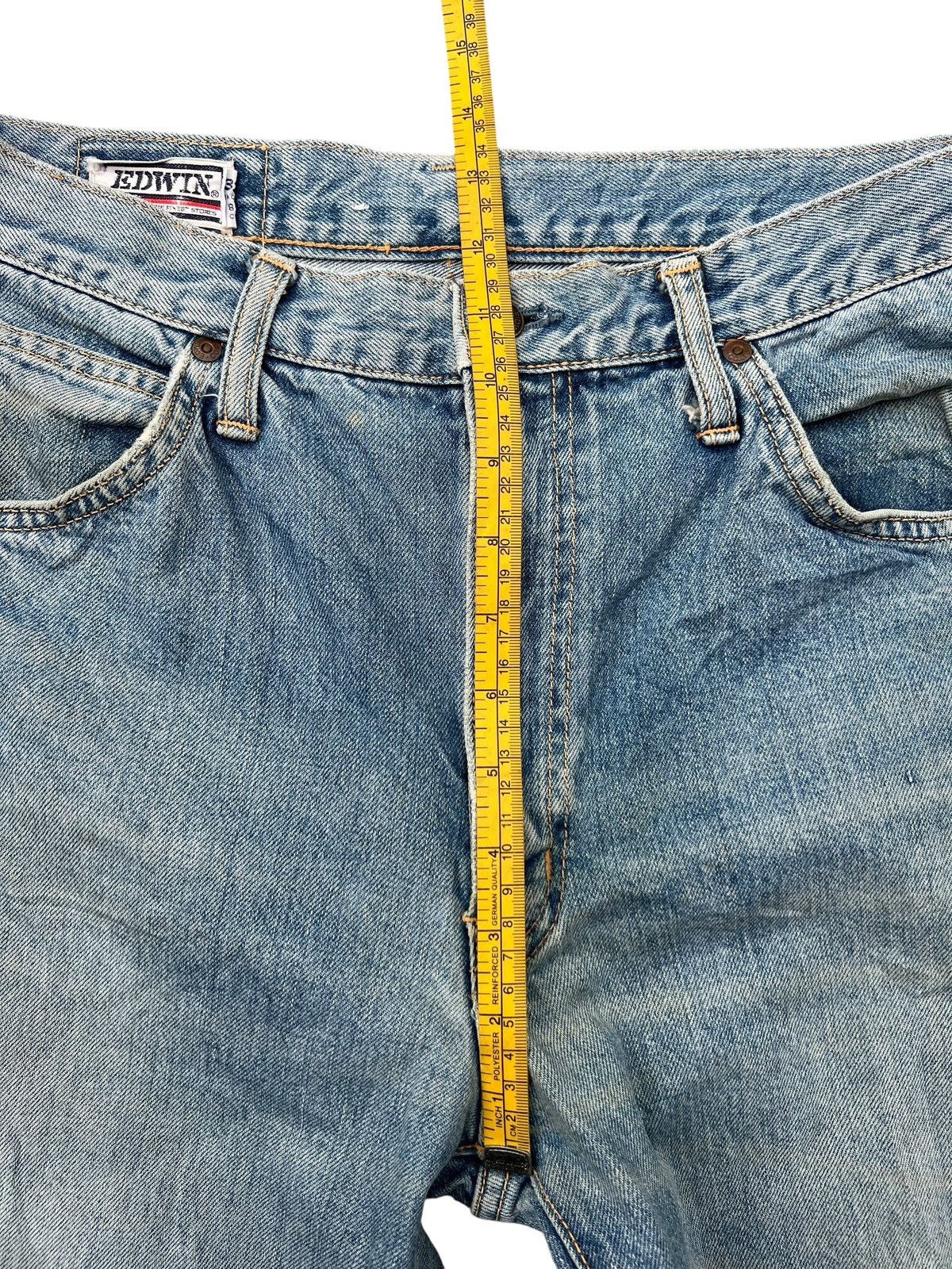 Edwin Vintage Edwin Japan Distressed Denim Jeans 31x32 Size US 31 - 13 Thumbnail