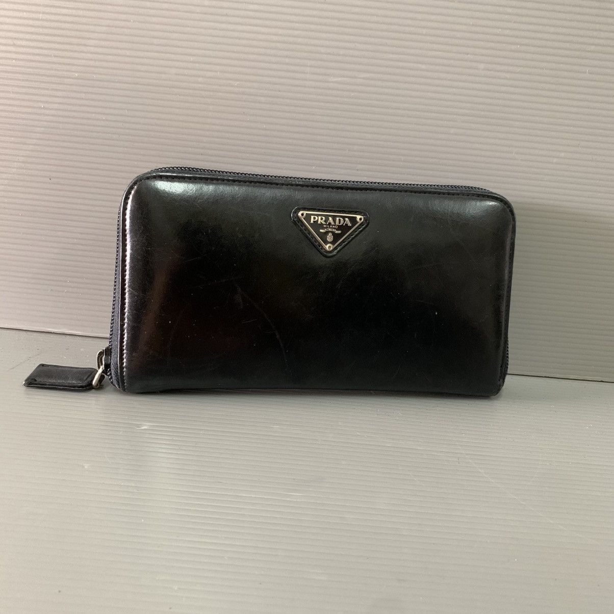 Prada Prada Leather Long Wallet Size ONE SIZE - 1 Thumbnail