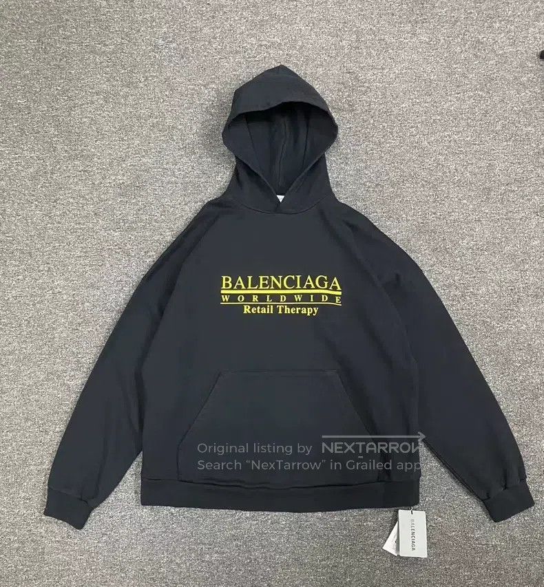 Balenciaga Chest Logo Hoodie