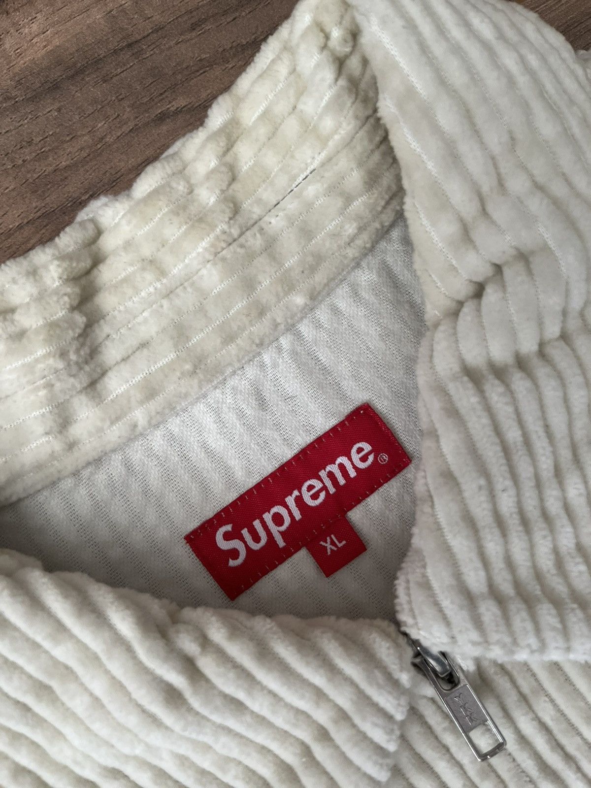 Supreme Supreme Wide Wale Corduroy Zip Jacket Size US XL / EU 56 / 4 - 6 Thumbnail