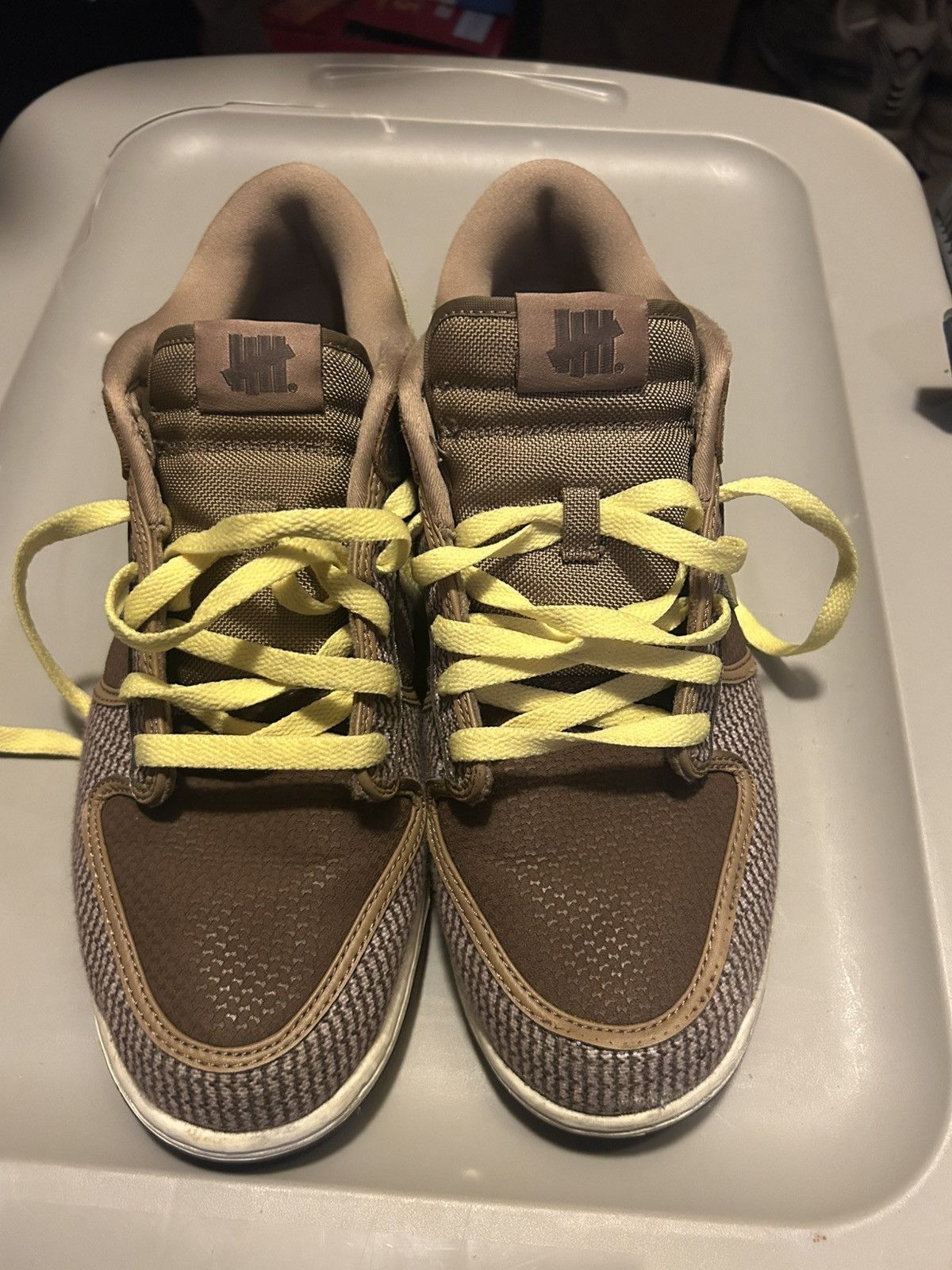 Nike Nike Dunk Low X Undefeated “Canteen” Size US 11 / EU 44 - 7 Thumbnail
