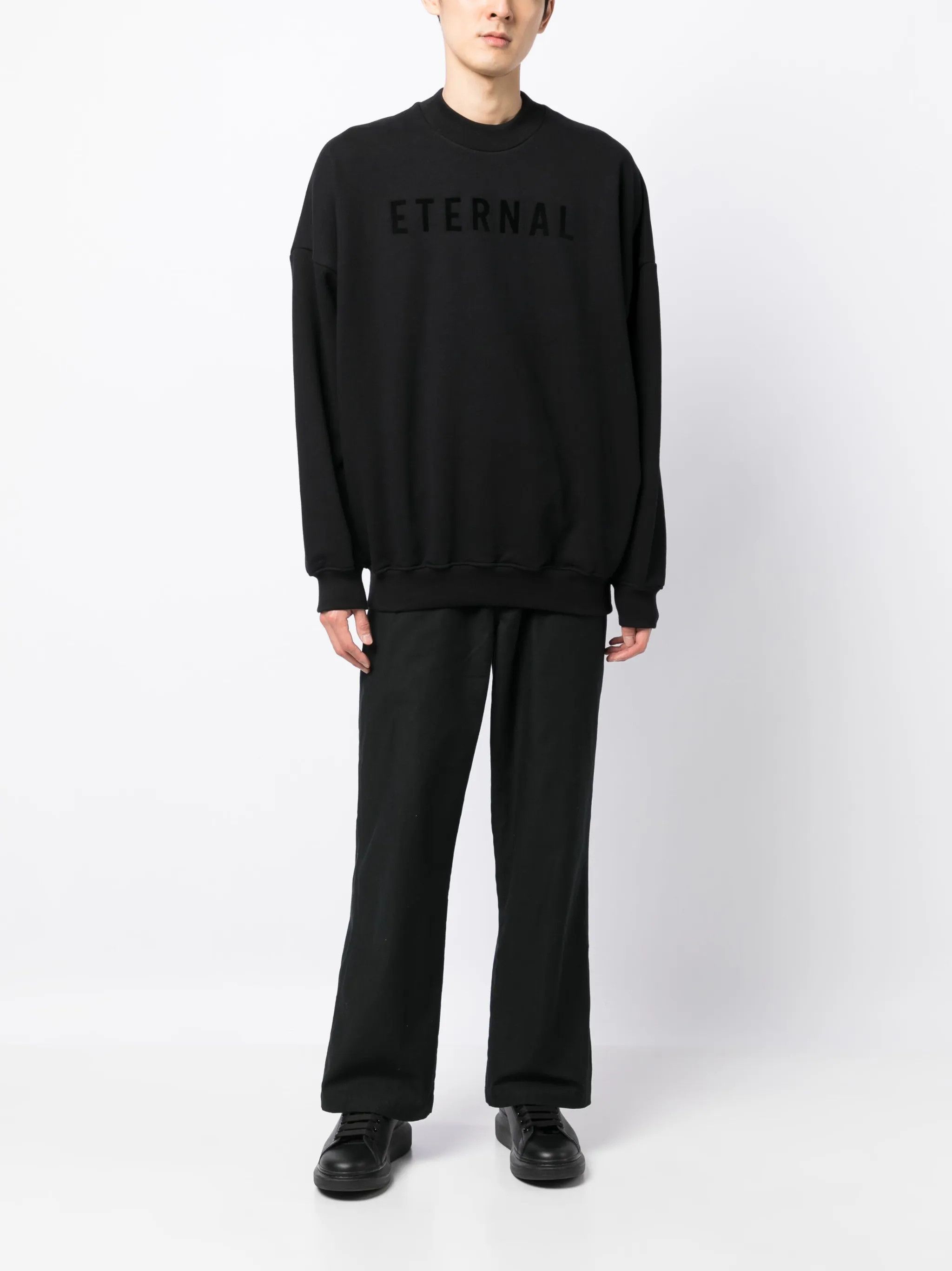Fear of God o1y0125 Crewneck Sweatshirt in Black Size US M / EU 48-50 / 2 - 5 Thumbnail