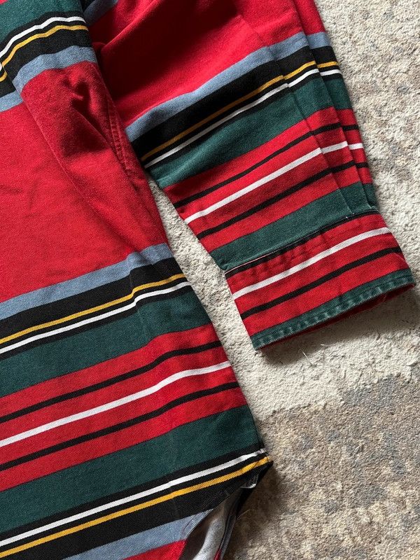 Polo Ralph Lauren Polo Ralph Lauren Sz XL Small Pony Stripped Size US XL / EU 56 / 4 - 5 Thumbnail