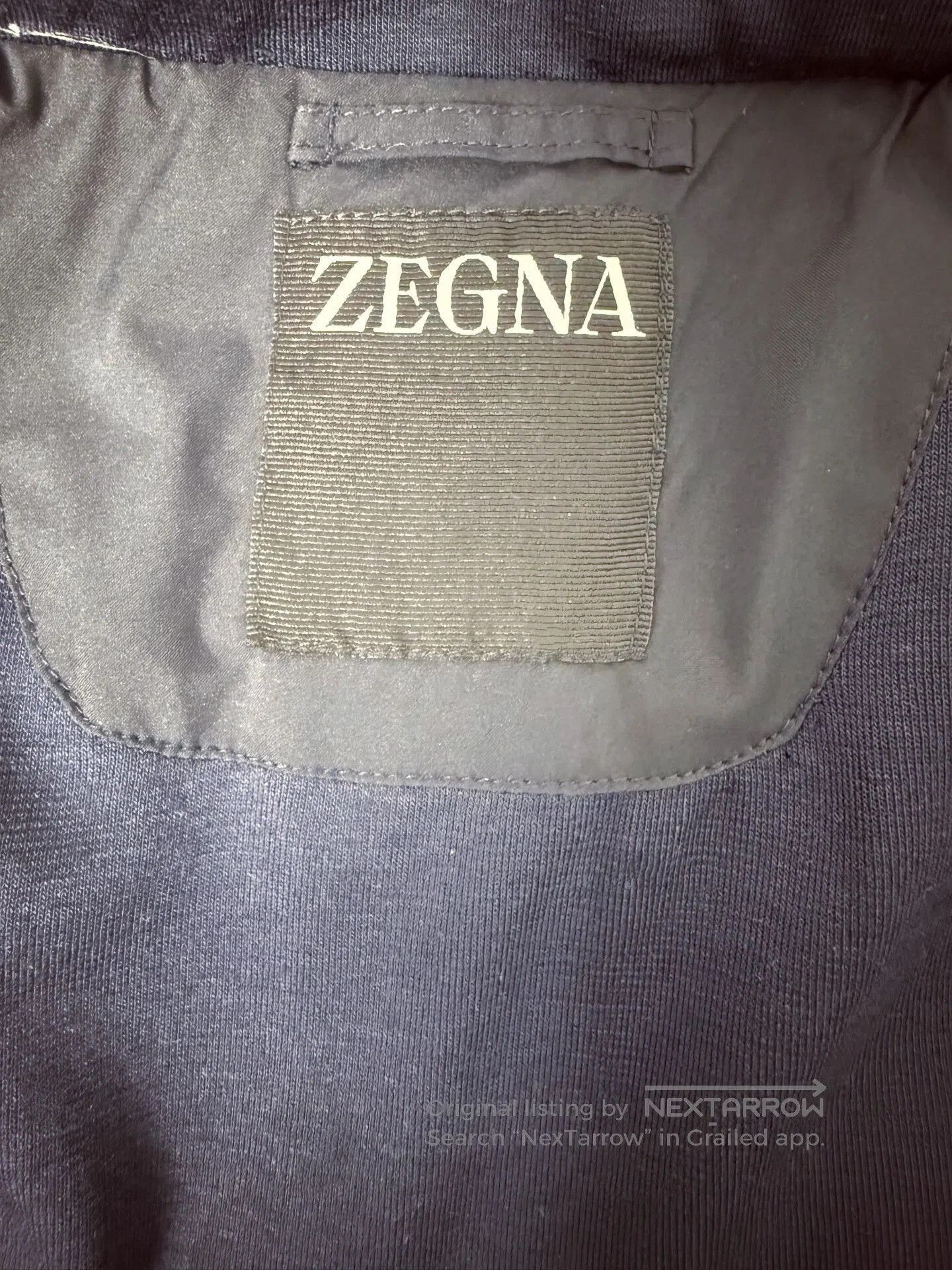Ermenegildo Zegna ZEGNA Dark Blue Down Jacket. Size US M / EU 48-50 / 2 - 7 Thumbnail