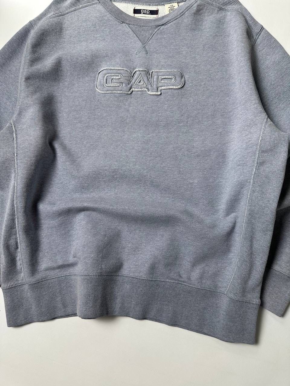 Gap Gap 80s Sweatshirt Vintage Baggy Fit Gray Size US L / EU 52-54 / 3 - 3 Thumbnail