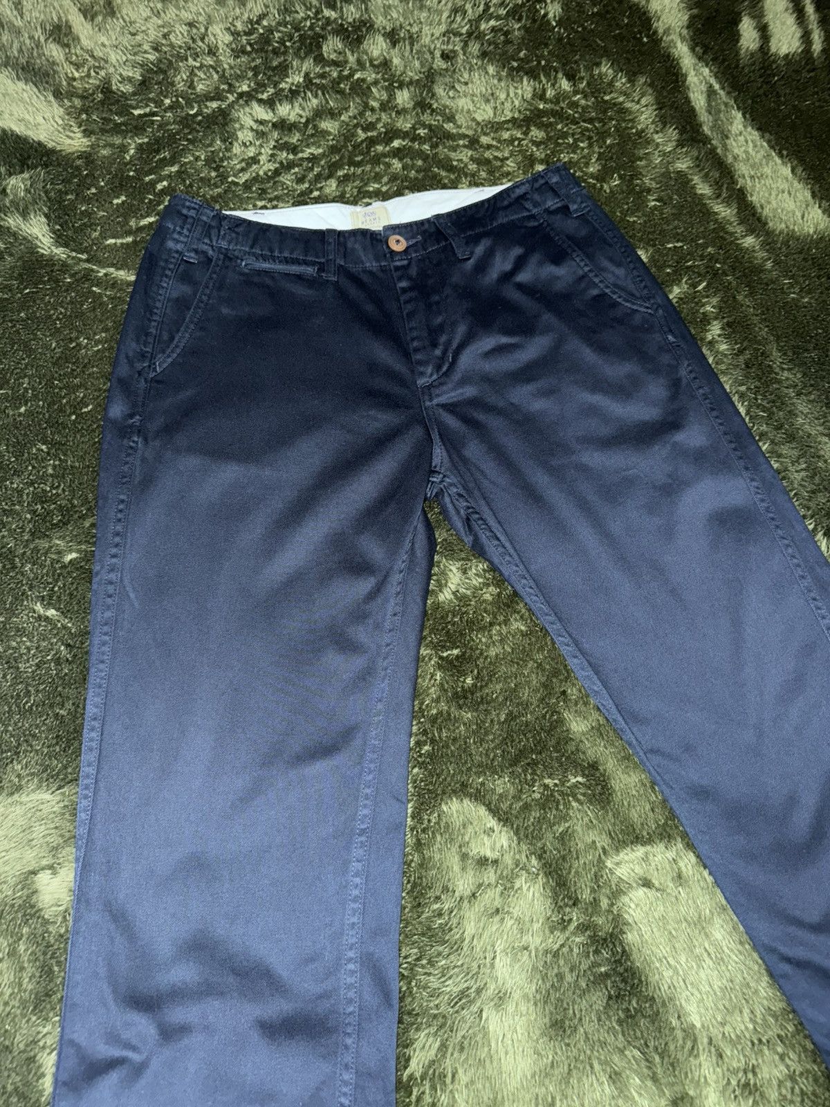 Beams Japan [M] BEAMS HEART JAPAN washed cotton chino pants navy Size US 32 / EU 48 - 5 Thumbnail
