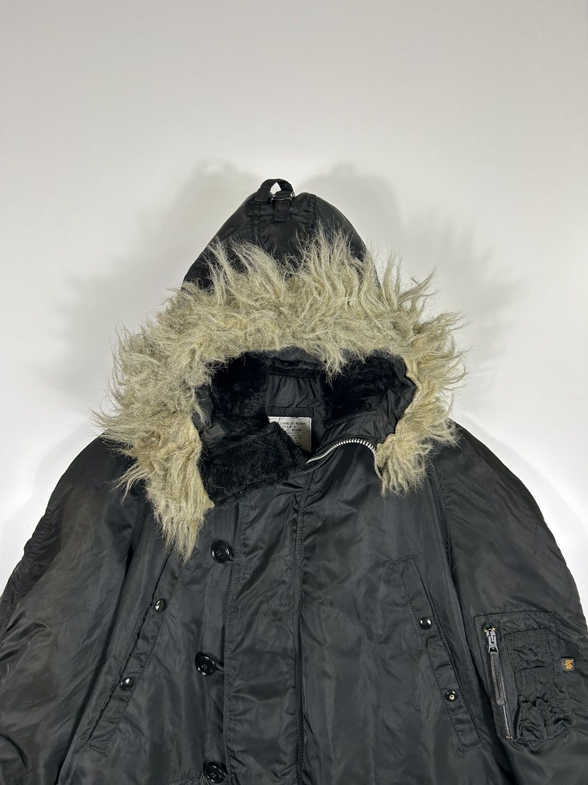 Alpha Industries ⚡️Vintage Y2K Alpha Industries Extreme Cold N-3B Parka Jacket Size US M / EU 48-50 / 2 - 4 Thumbnail