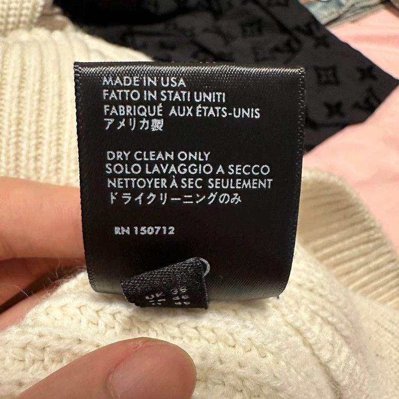 Amiri Amiri 19fw patchwork wool sweater Size US S / EU 44-46 / 1 - 7 Thumbnail