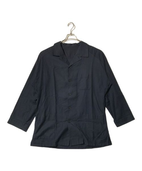 YOHJI YAMAMOTO Cotton twill open shirt