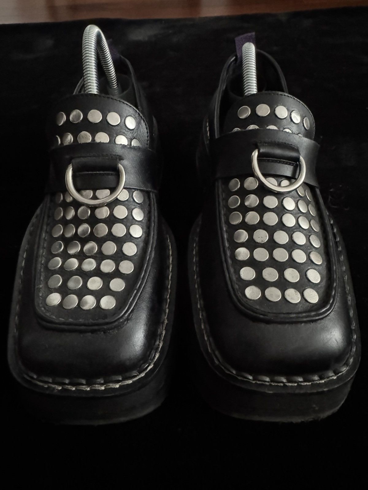 Eytys Eytys Studded Phoenix Loafers Size US 7 / EU 40 - 1 Thumbnail