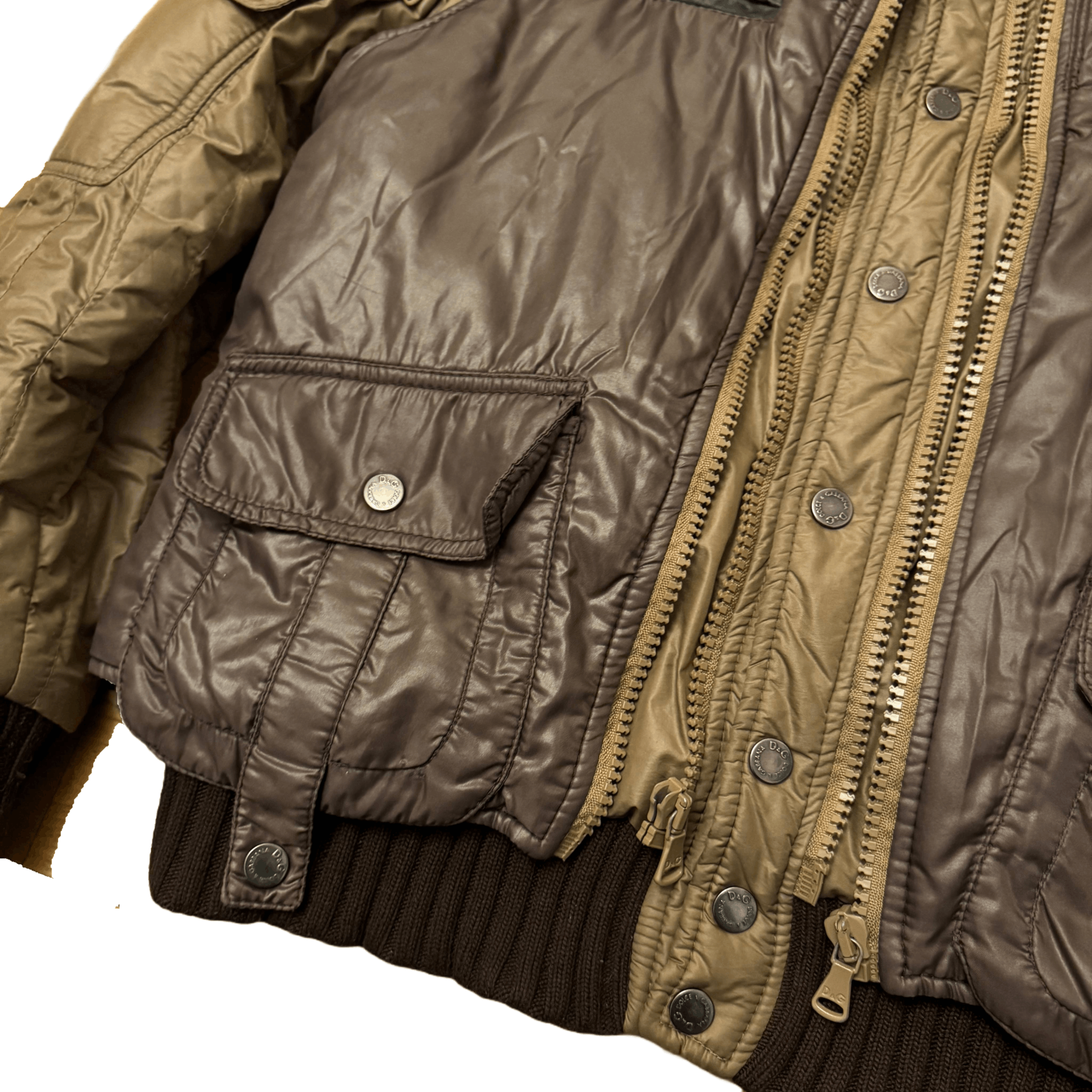 Dolce & Gabbana Dolce & Gabbana Cargo Tactical Vest Bomber 2004 Size US M / EU 48-50 / 2 - 8 Thumbnail