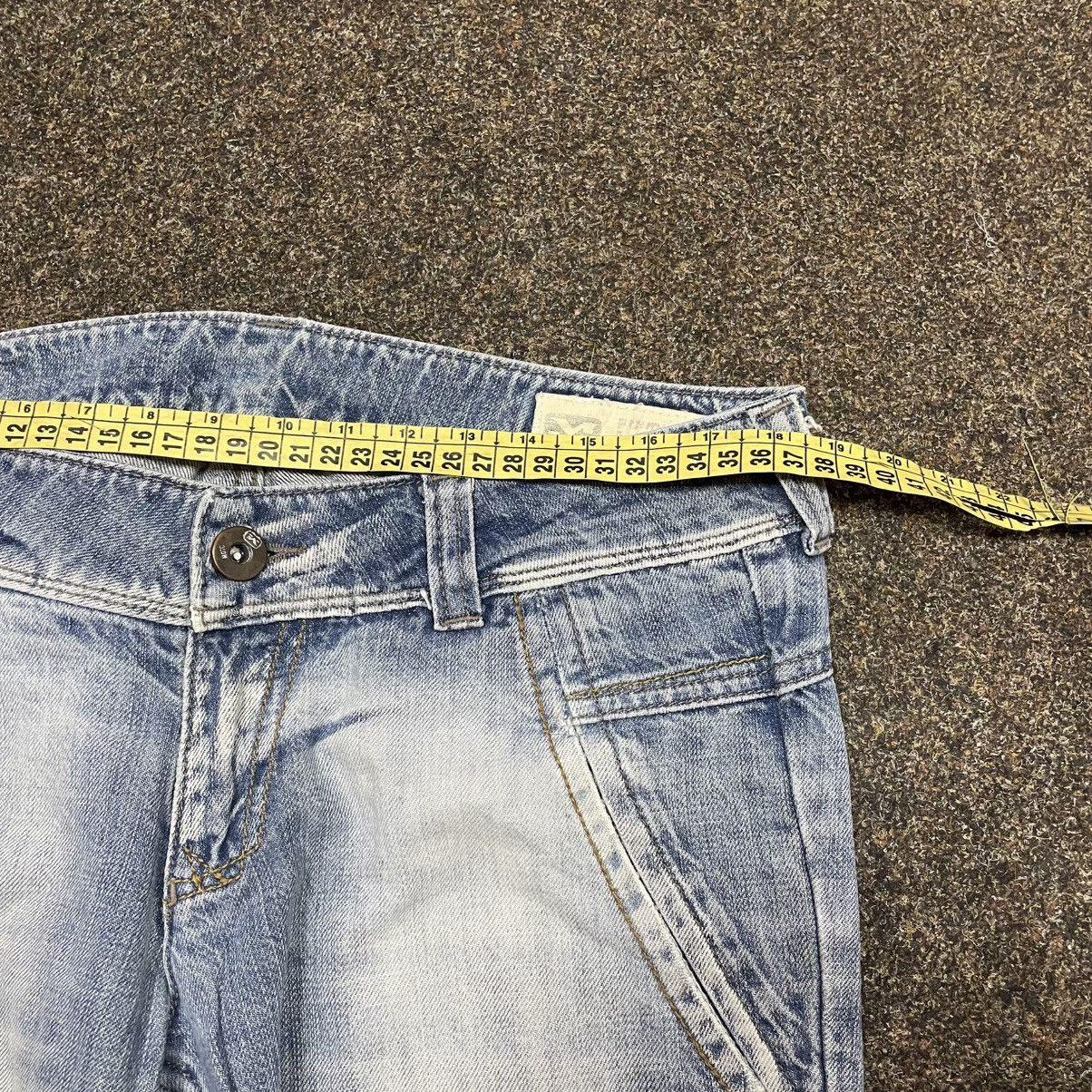 Vintage Vintage Y2K Baggy Flared Jeans Sun Faded Archive Skate Logo Size 32" / US 10 / IT 46 - 6 Thumbnail