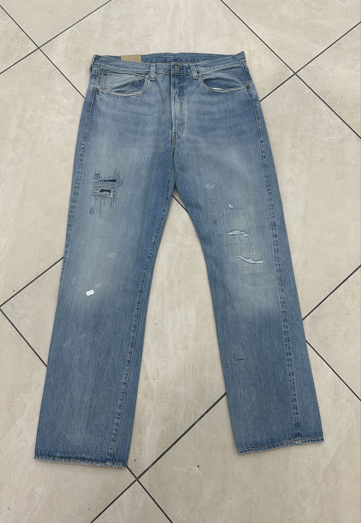 Levi's Vintage Clothing LVC Levi's Vintage Clothing 1947 501XX BigE Selvedge Jeans Size US 38 / EU 54 - 2 Thumbnail