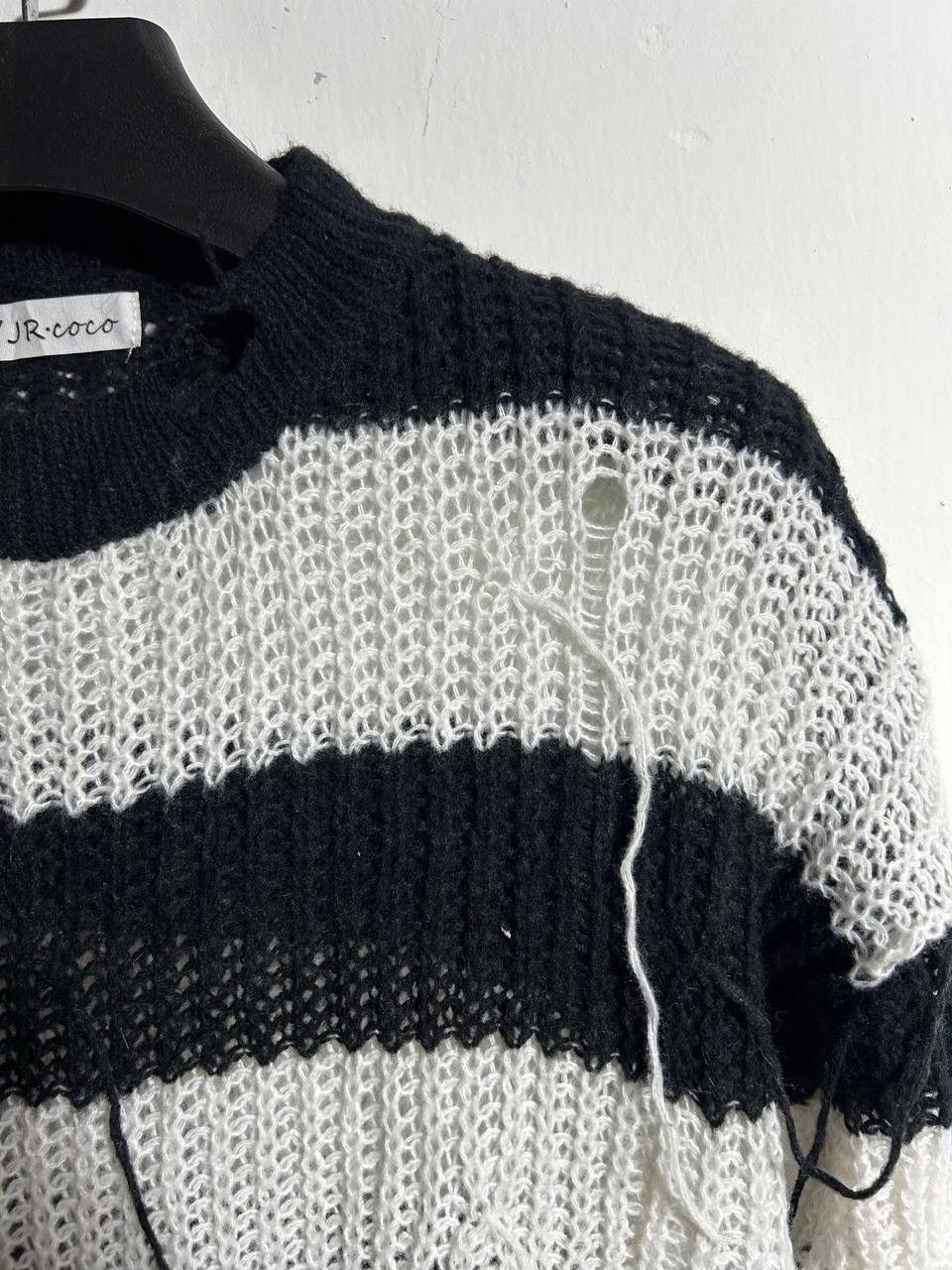 Seditionaries Destroyed Knit Sweater Grunge IfSixWasNine Balenciaga Style Size US M / EU 48-50 / 2 - 4 Thumbnail