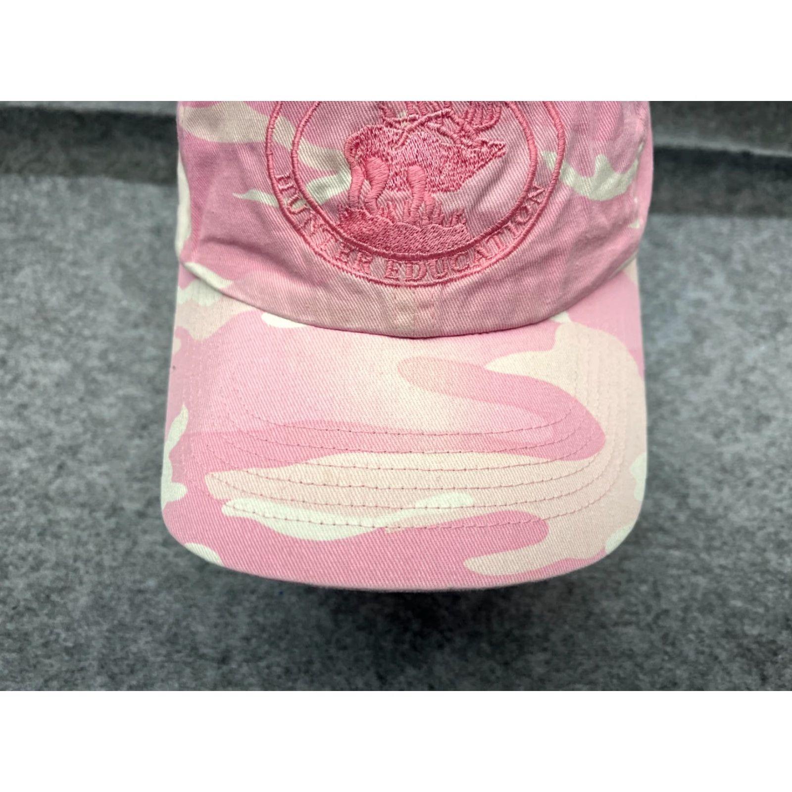 Port Authority Port Authority Pink Camouflage Cotton Hat Cap Strap Back Womens One Size Ball Cap Size ONE SIZE - 3 Thumbnail
