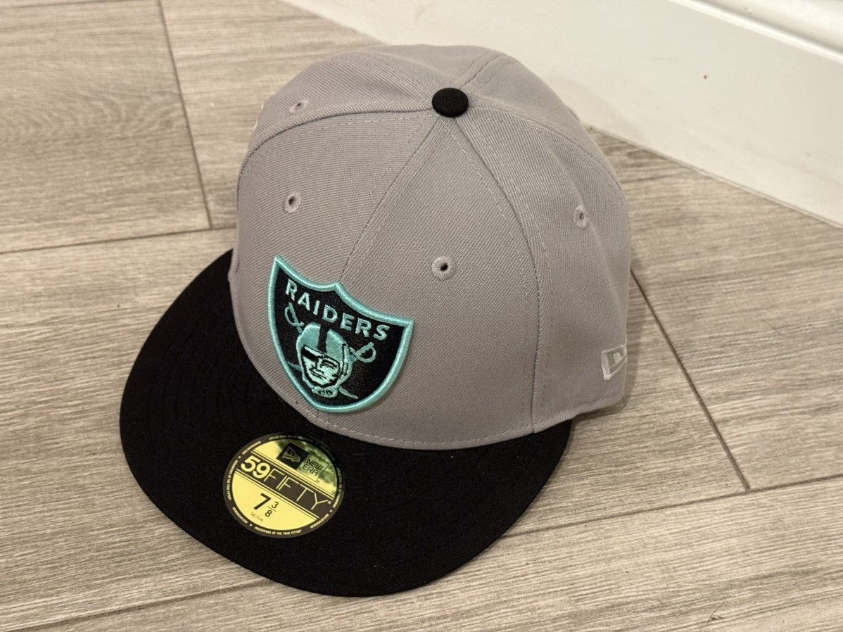 NFL × New Era Las Vegas Raiders Hat Club New Era Minty Mountain Sz 7 3/8 Size ONE SIZE - 5 Thumbnail