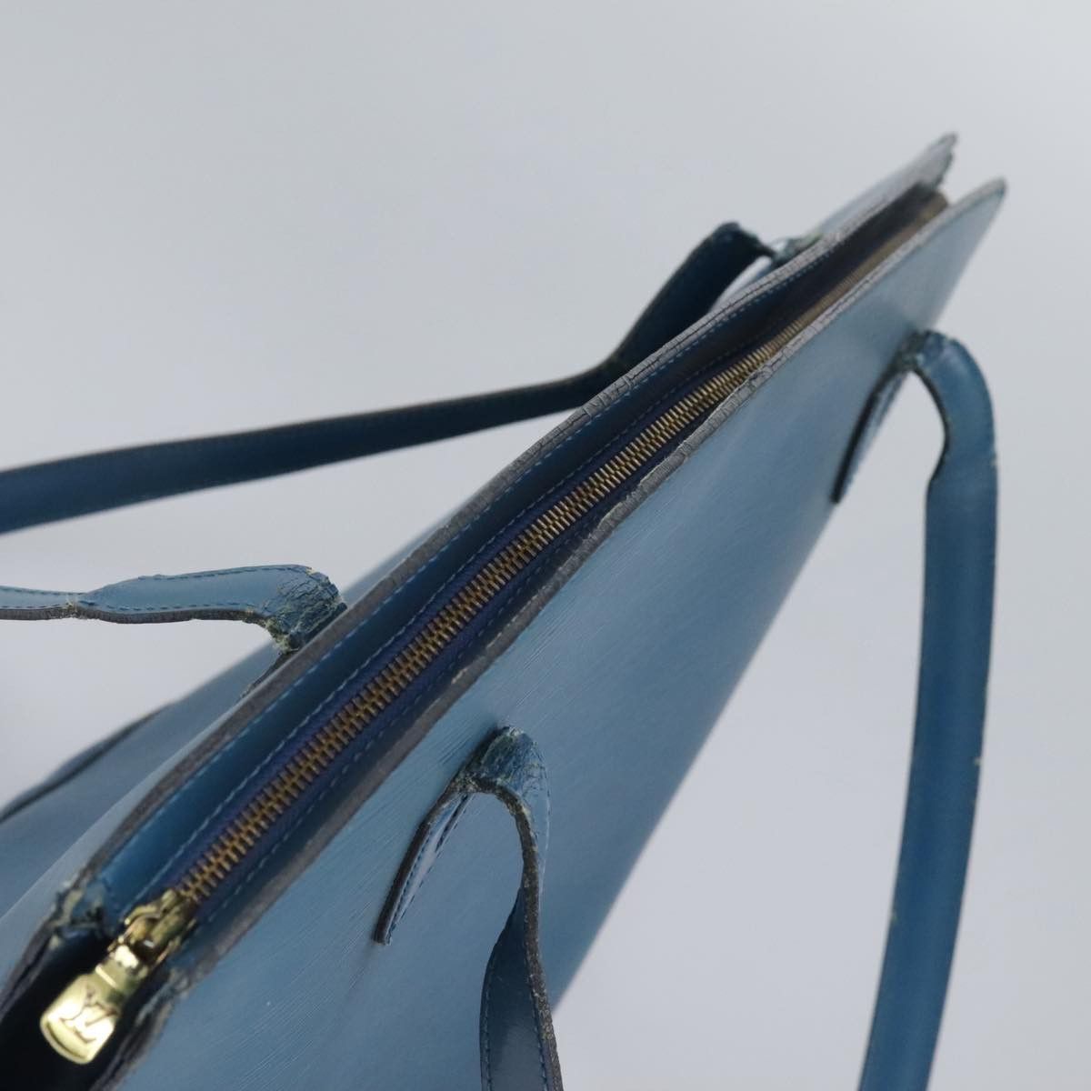 Louis Vuitton LOUIS VUITTON Epi Saint Jacques Shopping Shoulder Bag Blue Size ONE SIZE - 8 Thumbnail