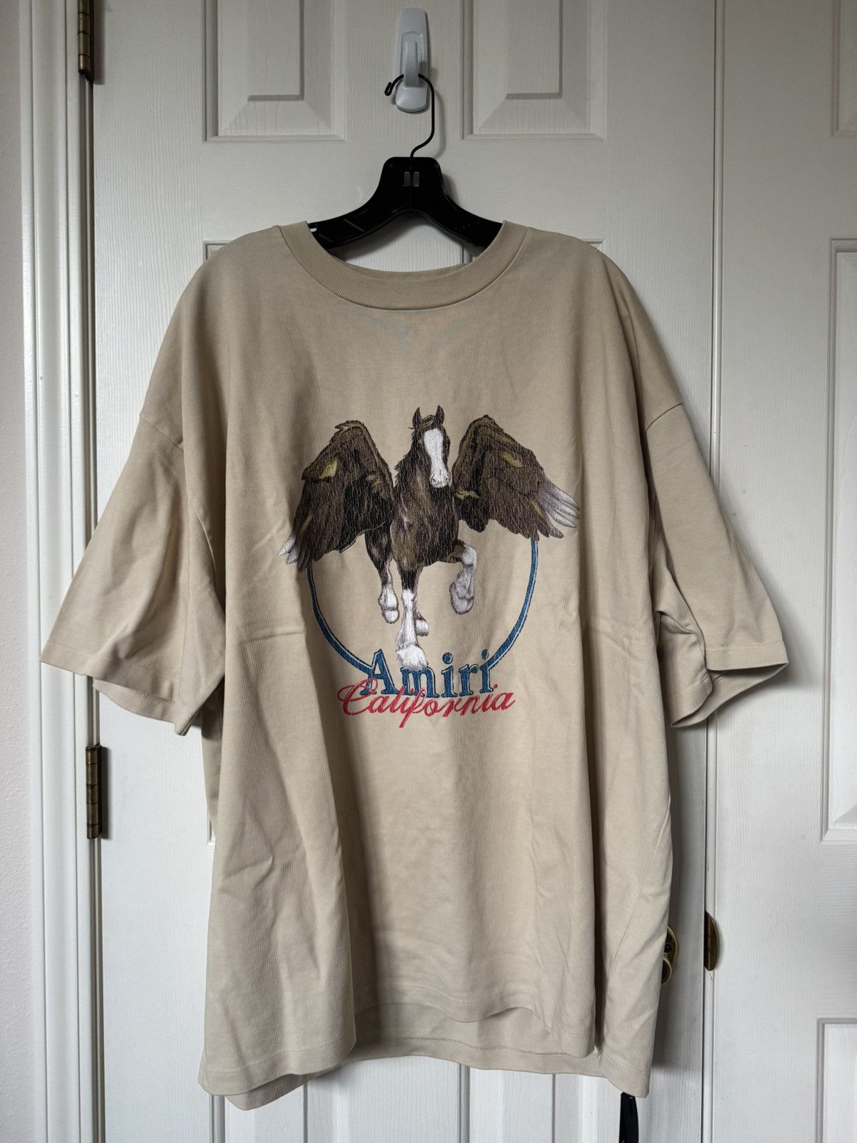 Amiri Amiri Pegasus Logo T-shirt Size US XXL / EU 58 / 5 - 1 Thumbnail