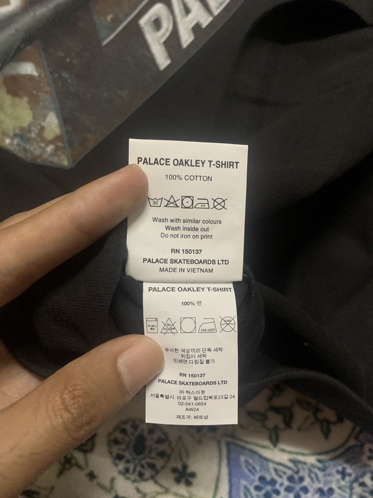 Oakley × Palace Palace x Oakley Tee (Black) Size US L / EU 52-54 / 3 - 5 Thumbnail