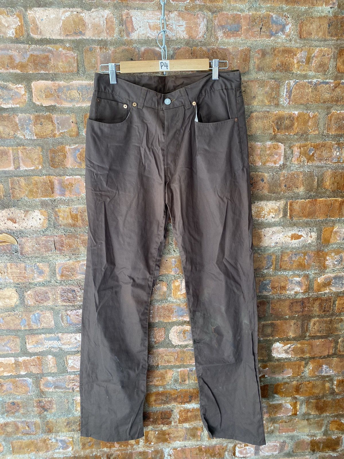 Studio D'Artisan 1990s Brown lights Pants Size US 31 - 2 Thumbnail