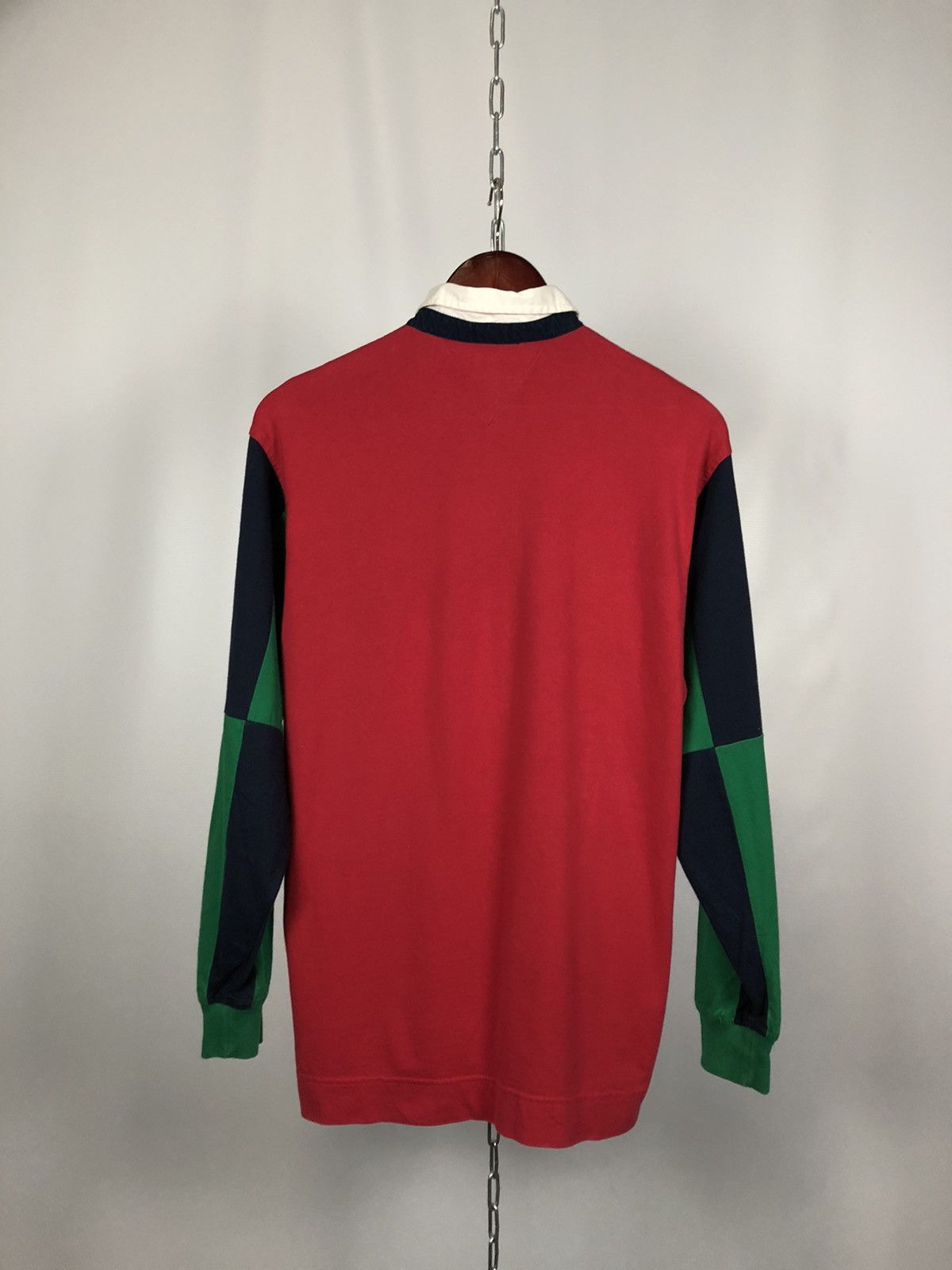 Tommy Hilfiger Tommy Hilfiger vintage polo long sleeve rare size XL Size US XL / EU 56 / 4 - 6 Thumbnail