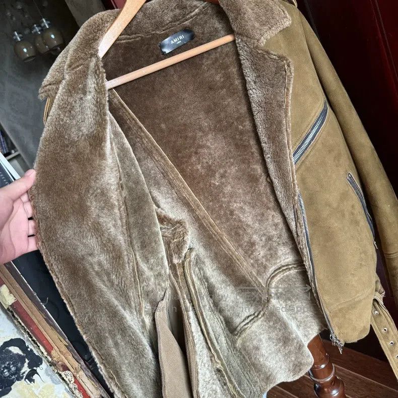 Amiri Amiri Motorcycle one-piece fur brown Size US M / EU 48-50 / 2 - 5 Thumbnail