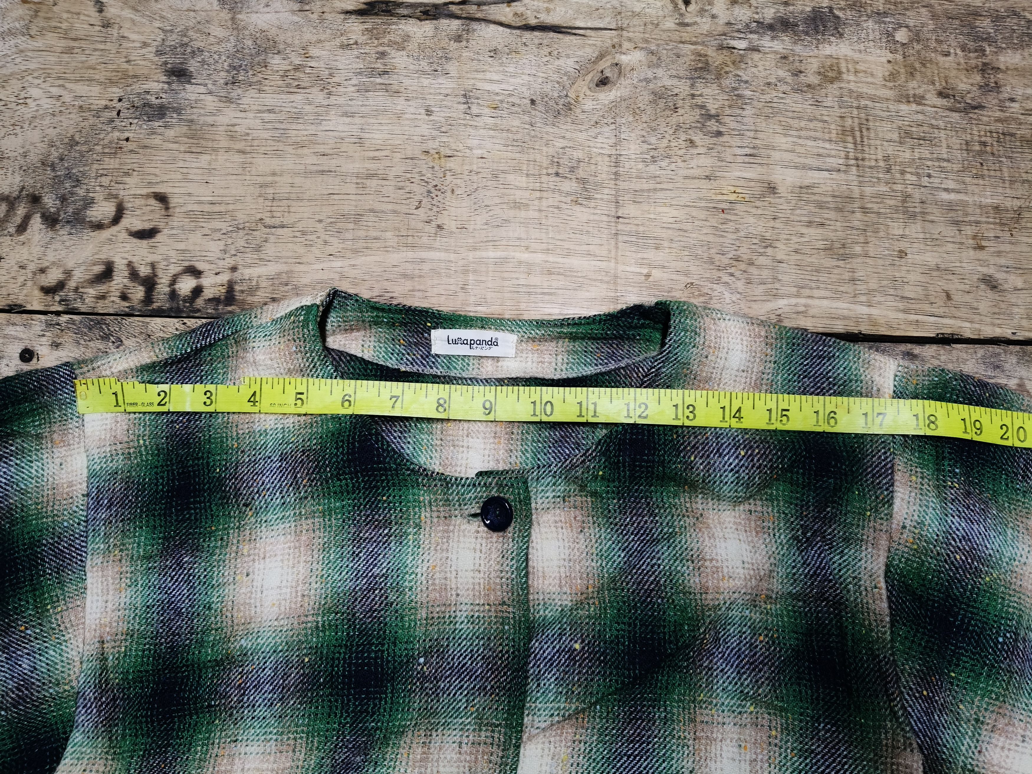 Japanese Brand Vintage Lunapanda Cardigan Button (wool) Size M / US 6-8 / IT 42-44 - 13 Thumbnail