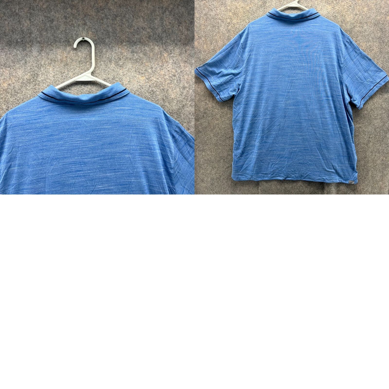 Puma PUMA Polo Shirt Mens XXL Blue Preppy Golf Cloudspun Knit Polo Shirt Size US XXL / EU 58 / 5 - 9 Thumbnail