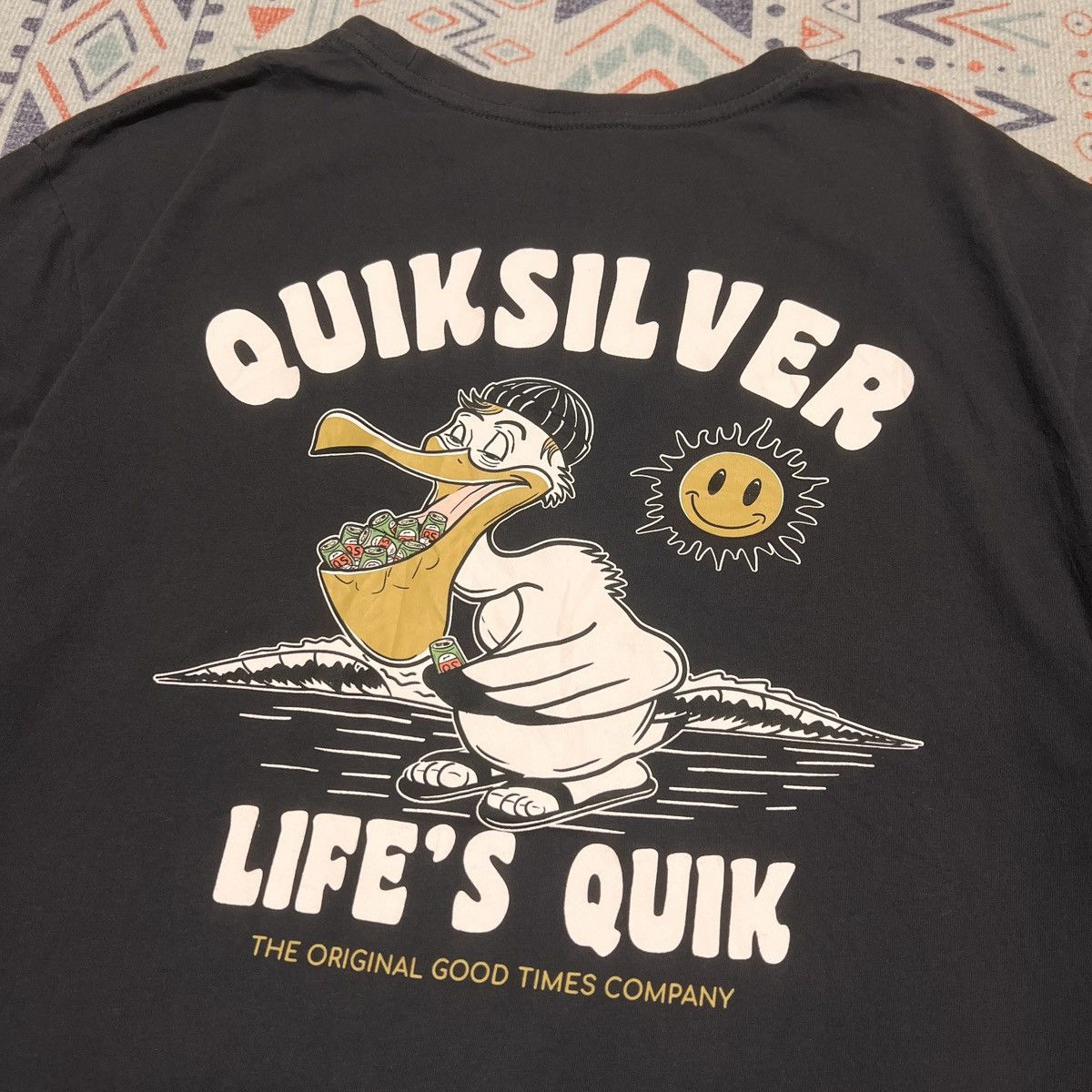 Quiksilver Quiksilver T-shirt Size US L / EU 52-54 / 3 - 3 Thumbnail