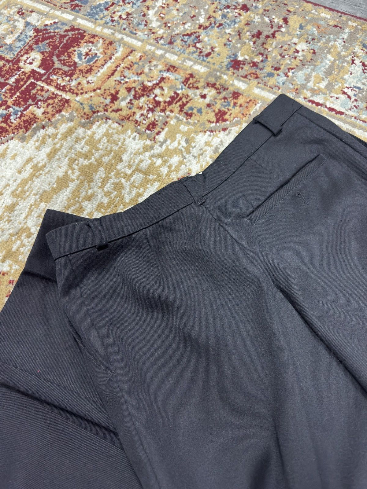 Other 1980s Wool Suit Pants Baggy Trousers Blend Balenciaga Rick Size US 30 / EU 46 - 5 Thumbnail