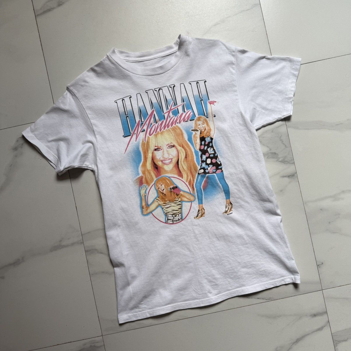 Disney Vintage Y2K Hannah Montana T-Shirt Size US S / EU 44-46 / 1 - 3 Thumbnail