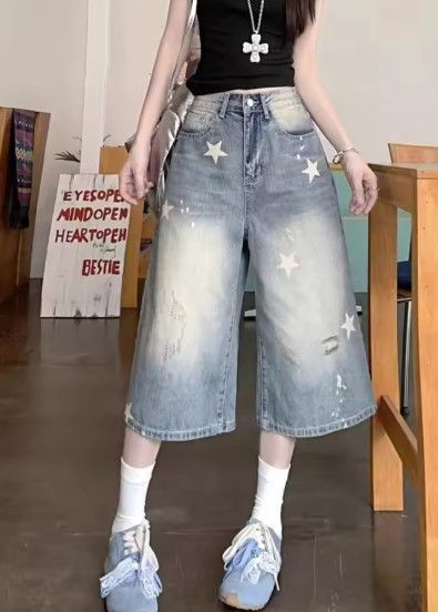 Japanese Brand Loose wide-leg jeans Size US 36 / EU 52 - 3 Thumbnail