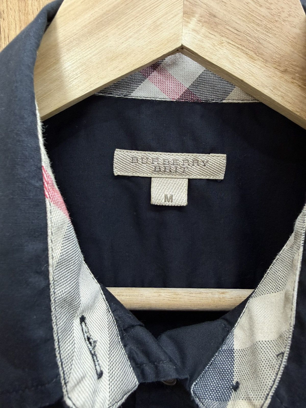Burberry Burberry Brit Black Button Up Shirt Womens Size M Size M / US 6-8 / IT 42-44 - 5 Thumbnail