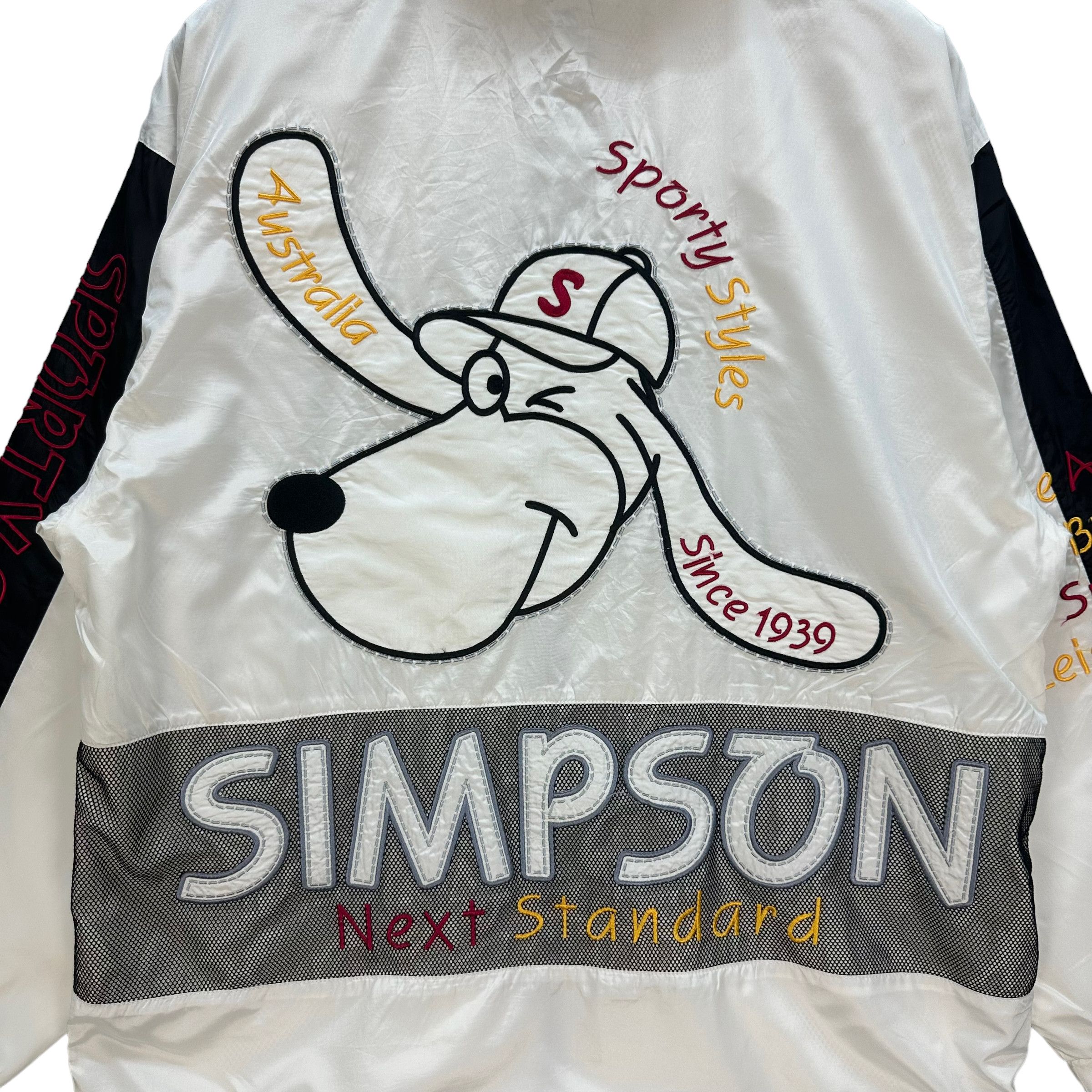 The Simpsons SIMPSON AUSTRALIAN SPORTS BIG LOGO JACKET #8194-211 Size US L / EU 52-54 / 3 - 2 Thumbnail
