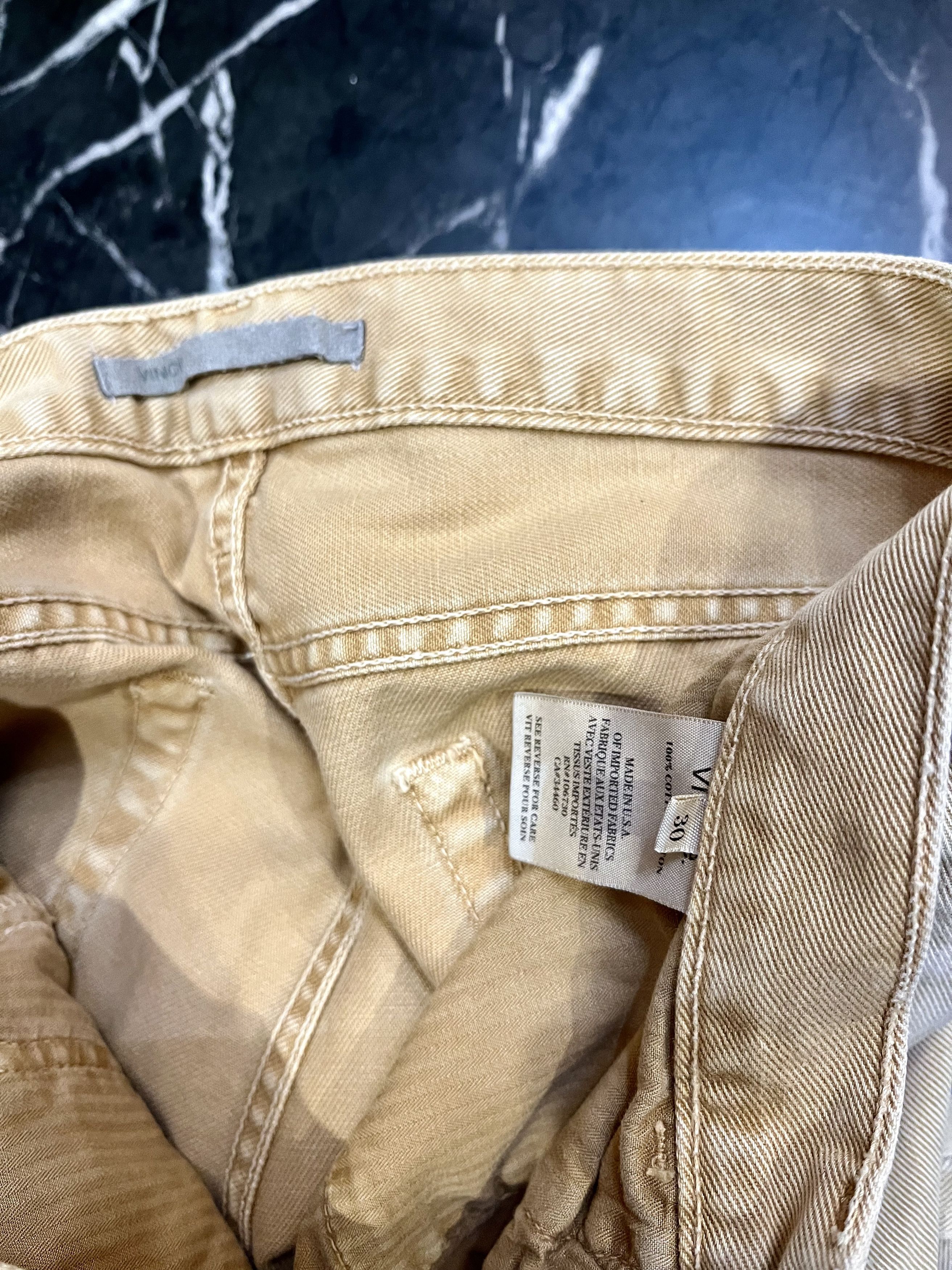 Vince Vince 5-Pocket 100% Khaki Pants Size 30 Size US 30 / EU 46 - 3 Thumbnail