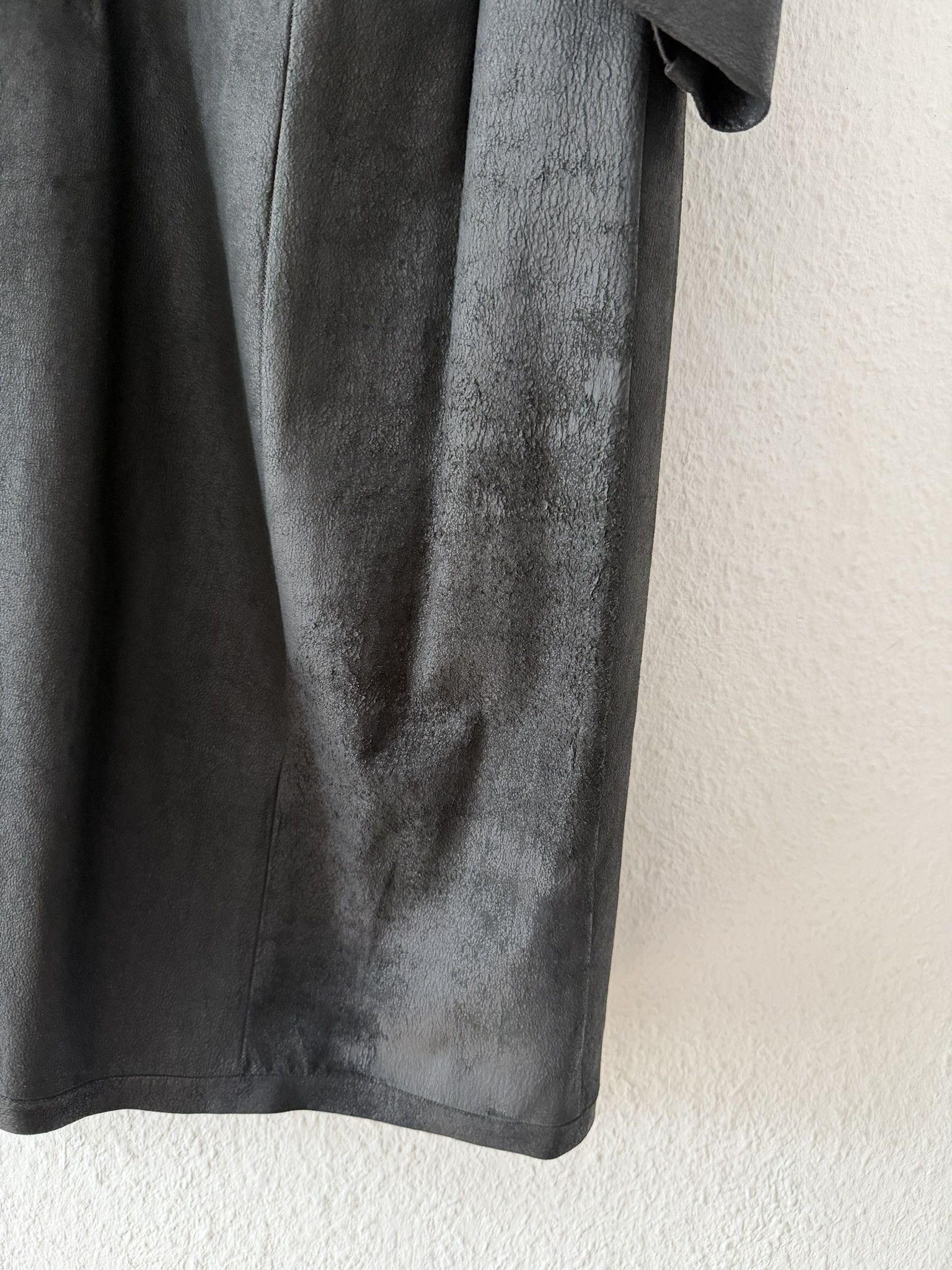 Rick Owens S/S 13 "ISLAND" Blistered Lamb Leather Coat Rick Owens Size US L / EU 52-54 / 3 - 10 Thumbnail