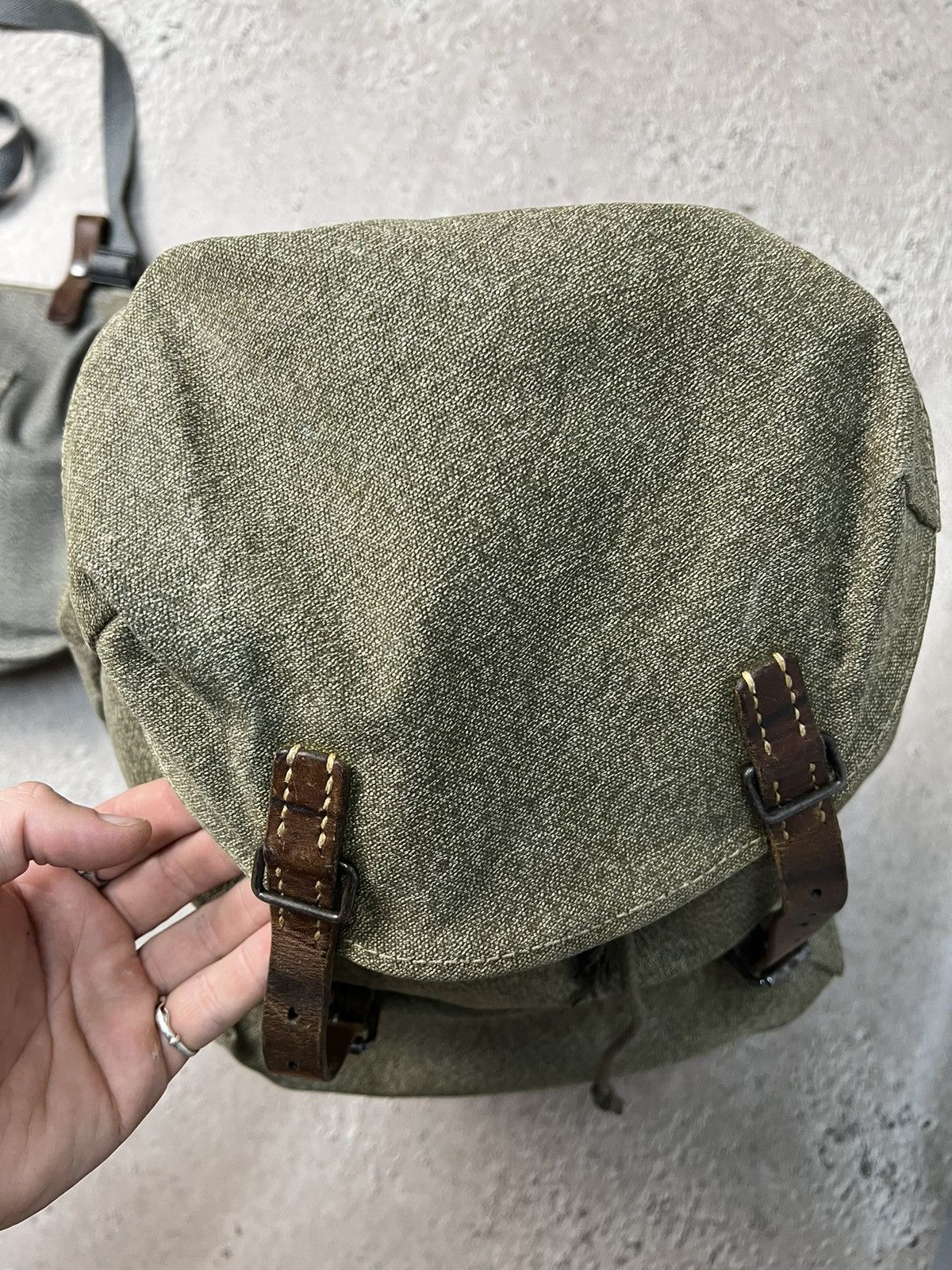 Vintage True Vintage Issue 1948 Bag Pack x2 Swiss Army Size ONE SIZE - 10 Thumbnail