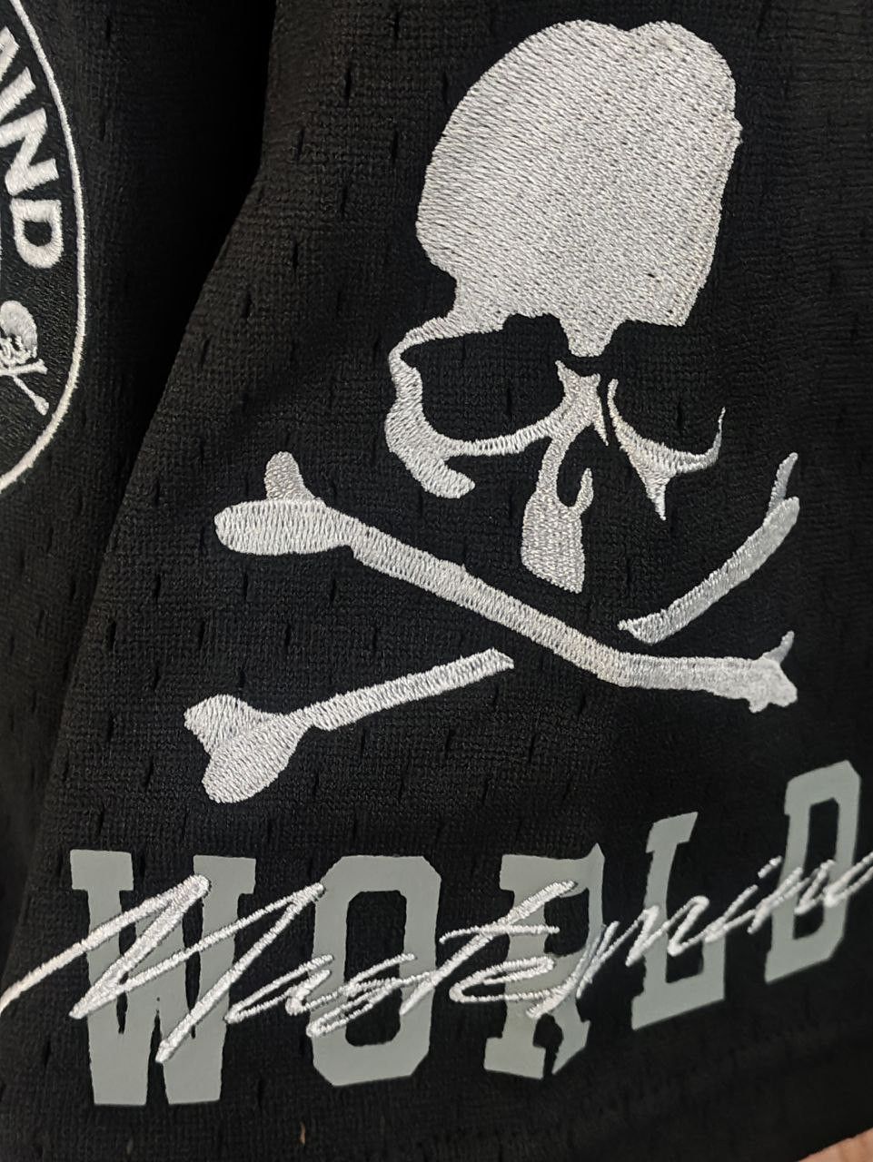 Mastermind World × Mitchell & Ness Mitchell Ness x Mastermind World Mesh Tee Size US XL / EU 56 / 4 - 6 Thumbnail