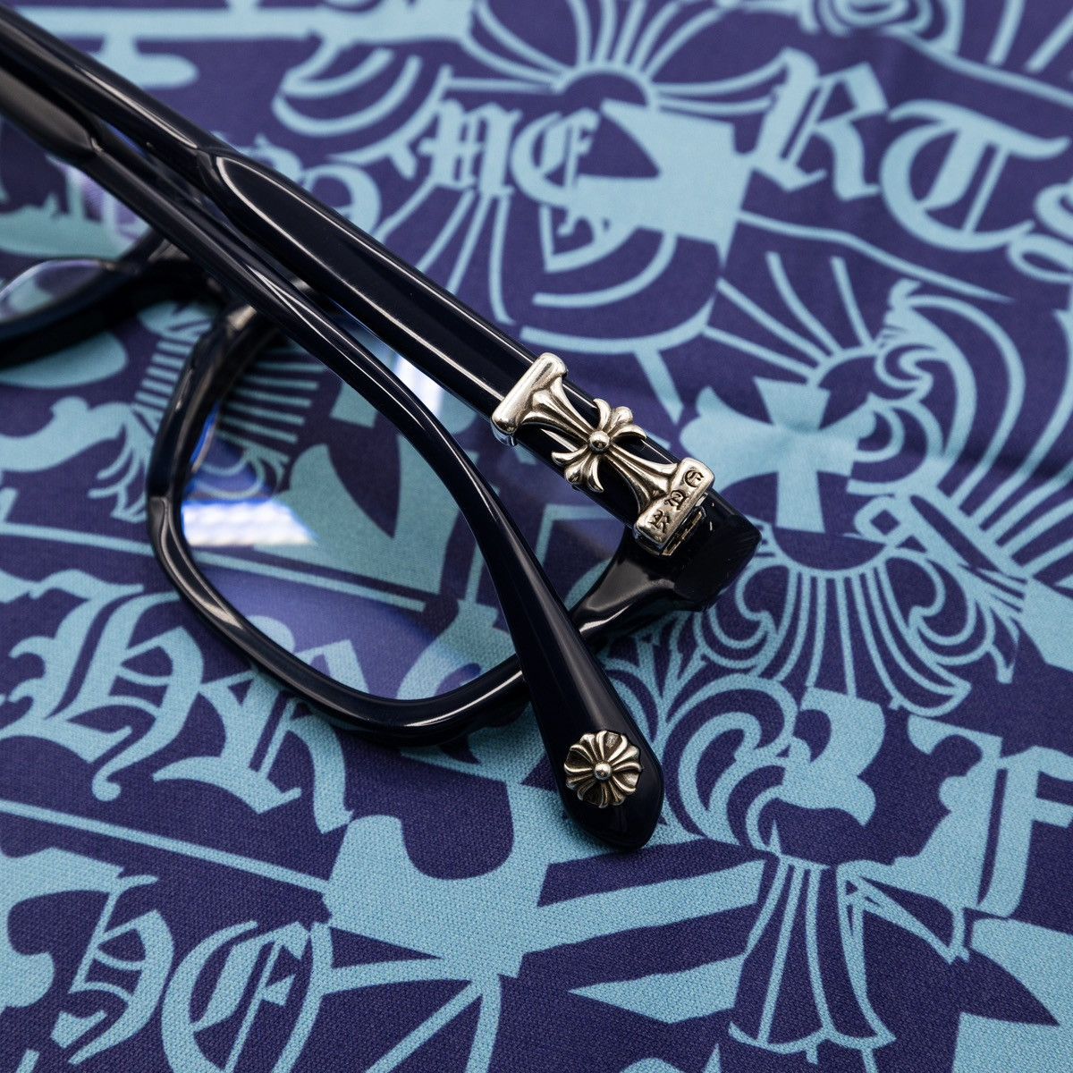 Chrome Hearts “COX UCKER” NAVY EYE GLASSES Size ONE SIZE - 6 Thumbnail