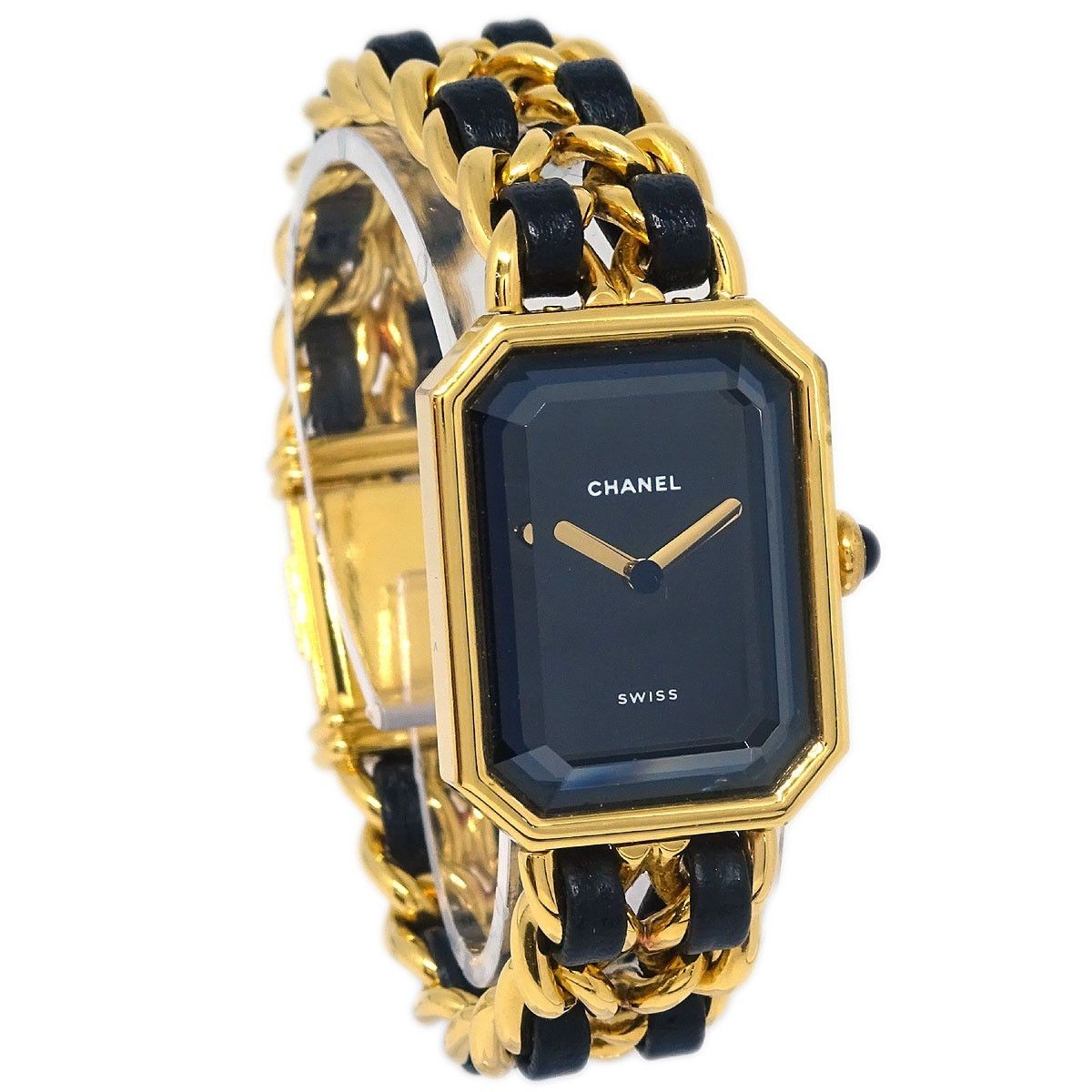 Chanel Chanel Premiere Rock Quartz Watch Plated Metal and Leather Size ONE SIZE - 1 Thumbnail
