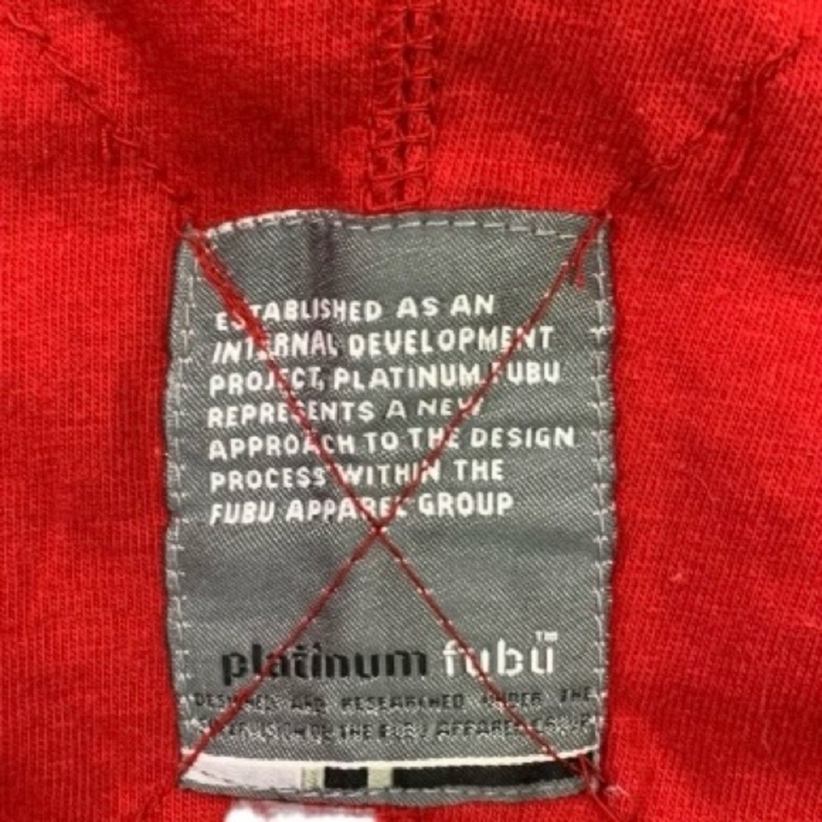 Fubu Platinum Fubu Men's Large T-Shirt Harlem Globe Trotters Red Size US L / EU 52-54 / 3 - 5 Thumbnail