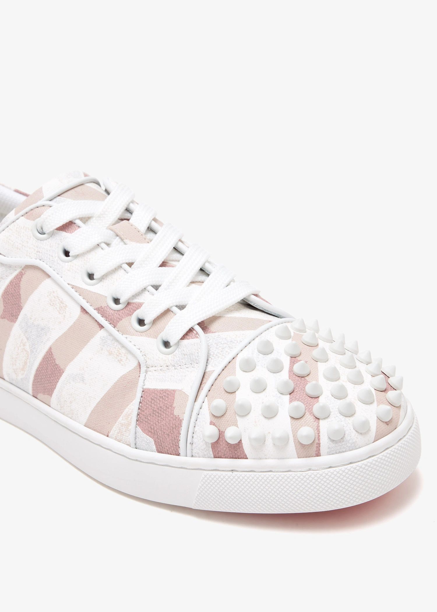 Christian Louboutin os11x0526 Louis Junior Spikes Sneakers in Multicolor Size US 9 / IT 39 - 2 Thumbnail