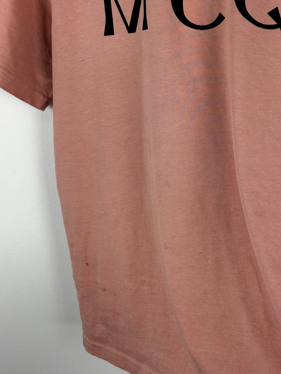 Alexander McQueen × MCQ Alexander Mcquine MCQ Pink Big Logo T Shirt Size S / US 4 / IT 40 - 10 Thumbnail