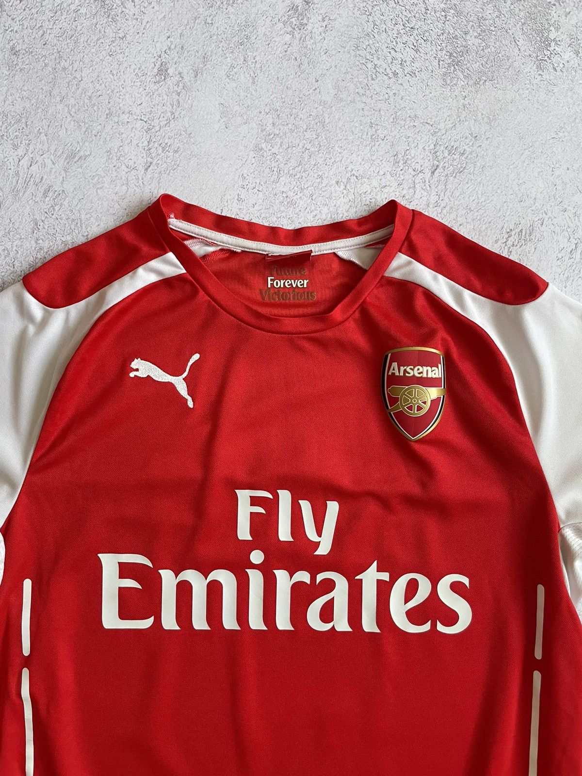 Puma Puma Arsenal 2014/2015 Home Kit Soccer Jersey M Size US M / EU 48-50 / 2 - 3 Thumbnail