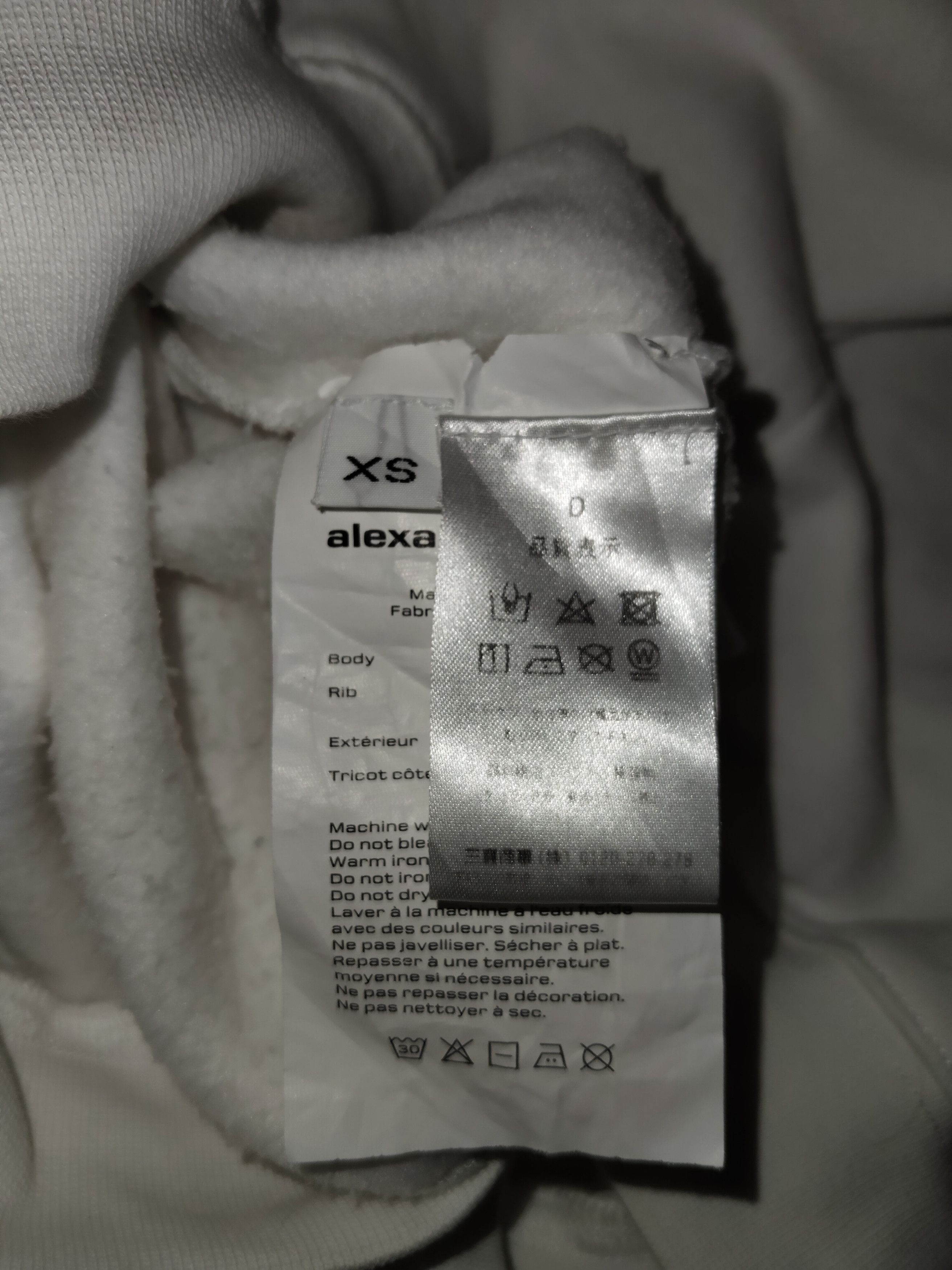 Alexander Wang ALEXANDER WANG Crop Hoodie Size US L / EU 52-54 / 3 - 8 Thumbnail